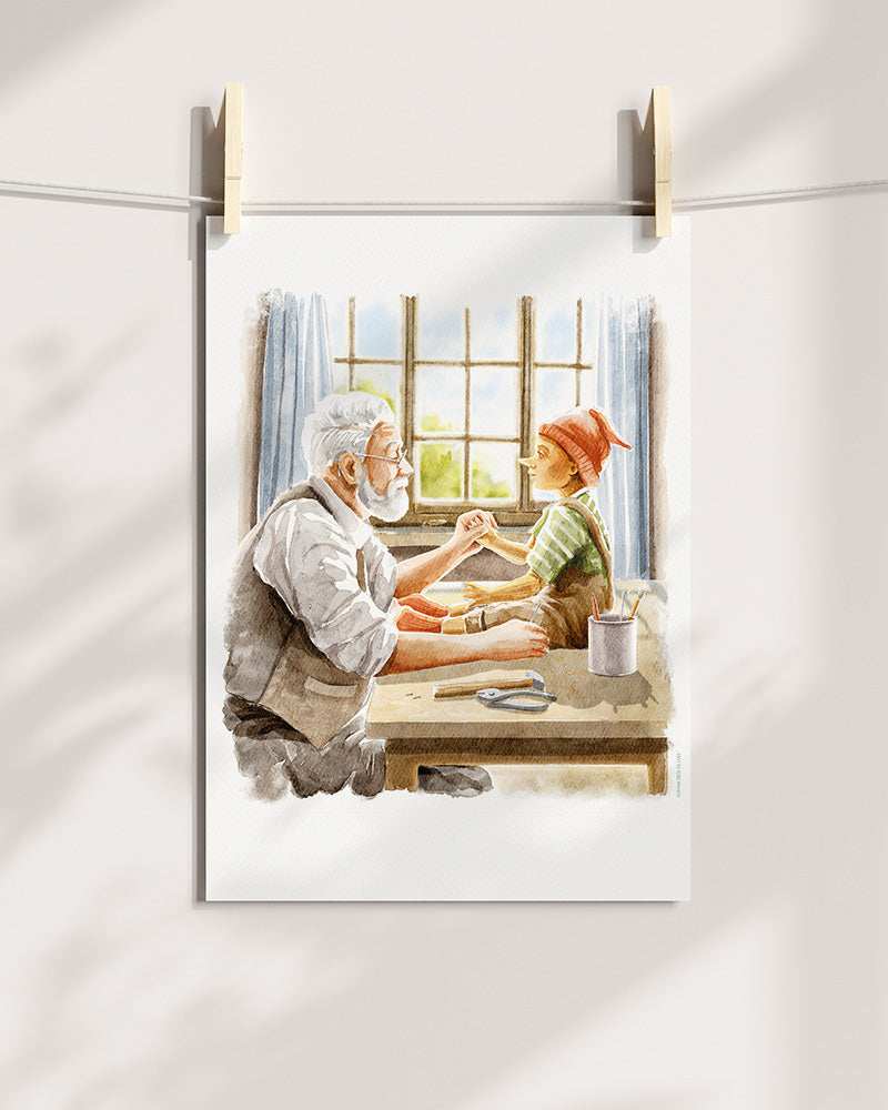 Pinocchio Art Print