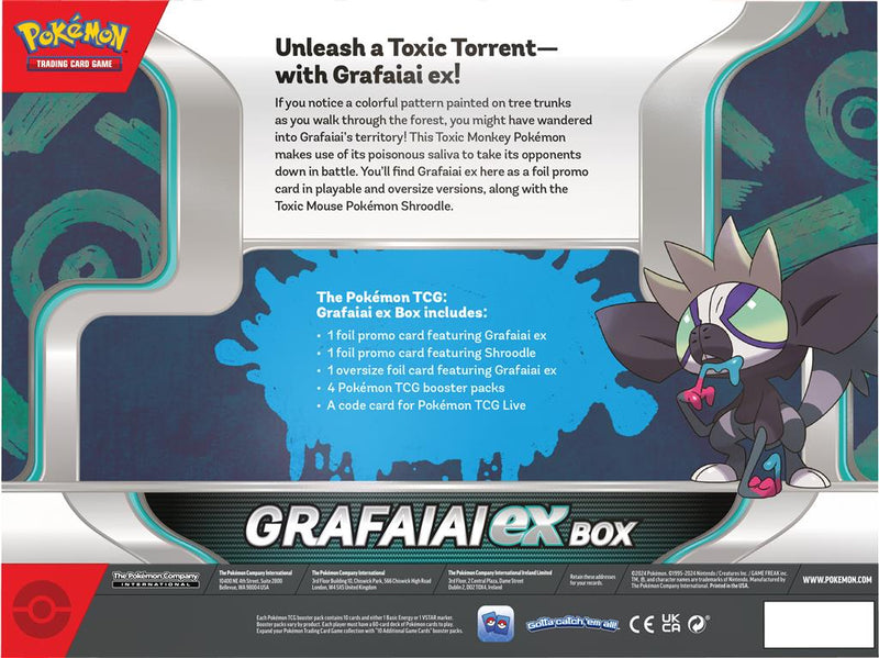 Pokémon Grafaiai ex Box