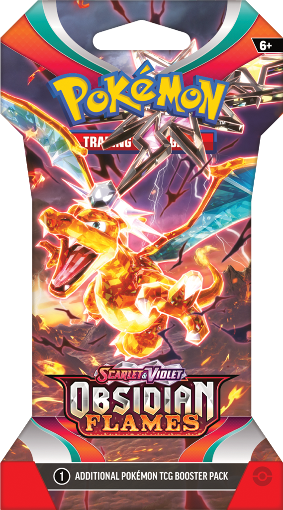 Pokémon Scarlet & Violet Obsidian Flames Sleeved Booster