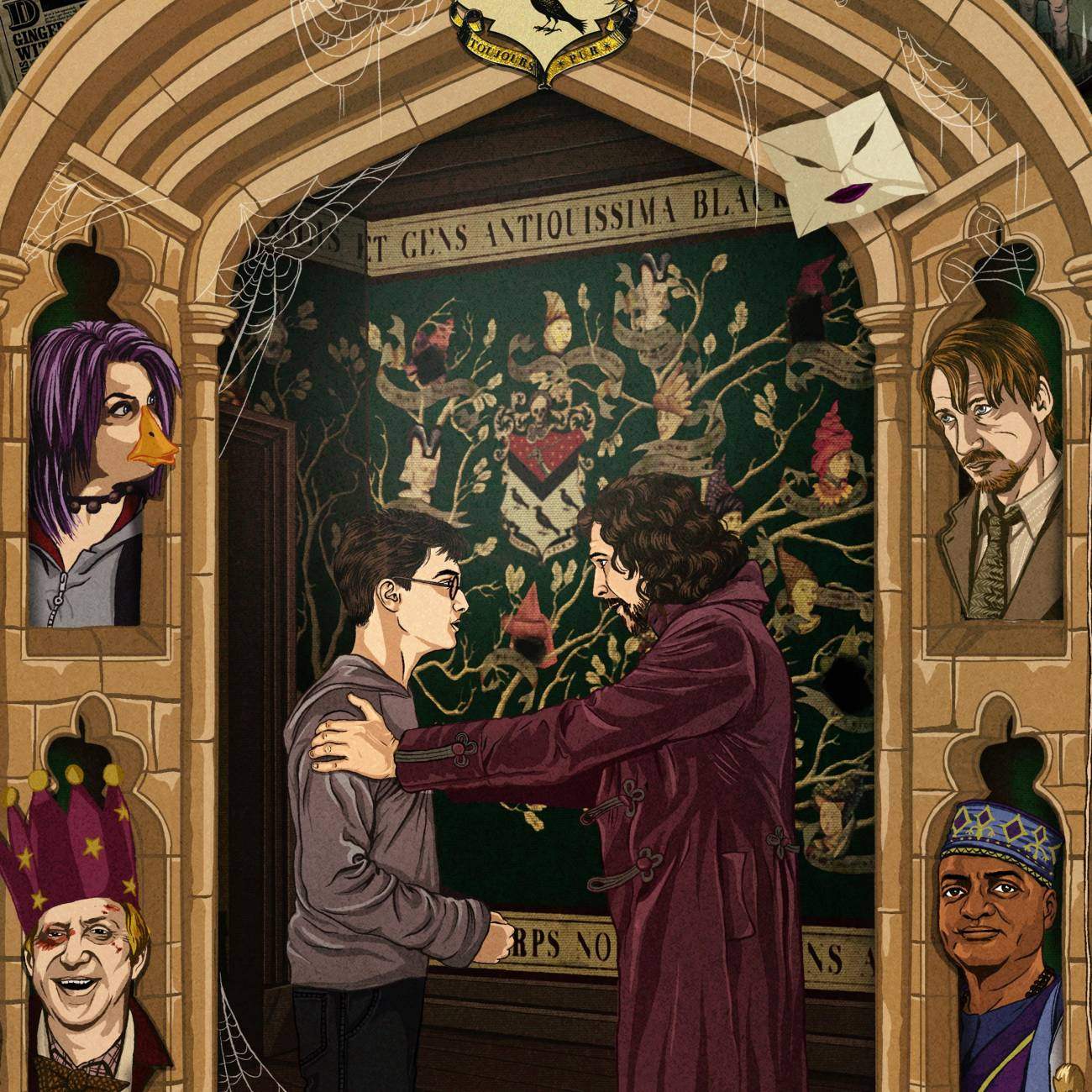 Harry Potter 'We've all got both light and dark inside us' Postcard - Olleke Wizarding Shop Amsterdam