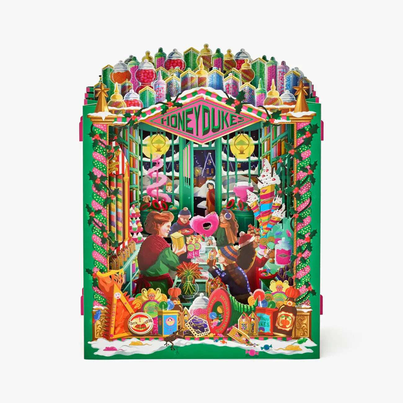 Honeydukes 3D Notecard - Olleke Wizarding Shop Amsterdam