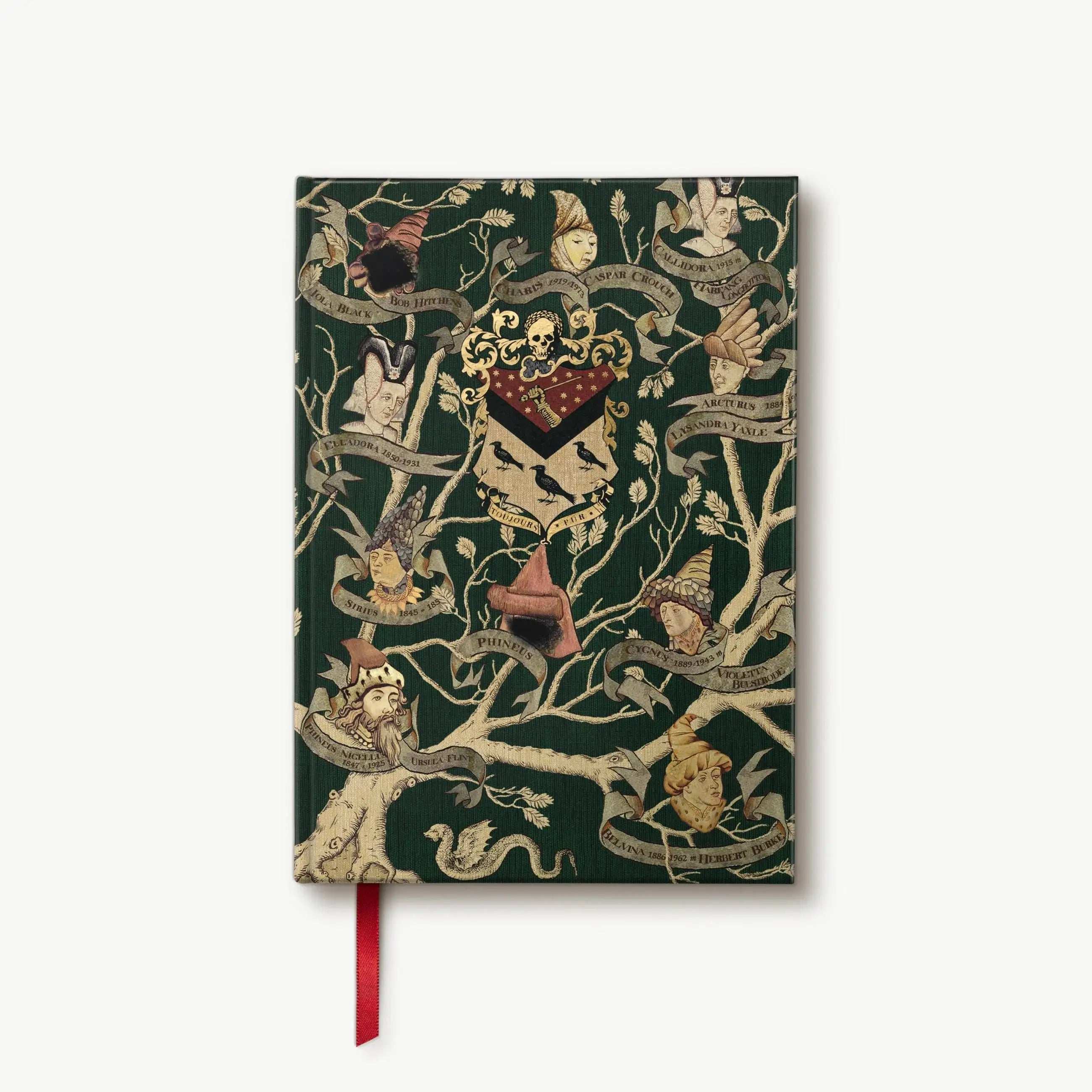 Black Family Tapestry Journal - Olleke Wizarding Shop Amsterdam