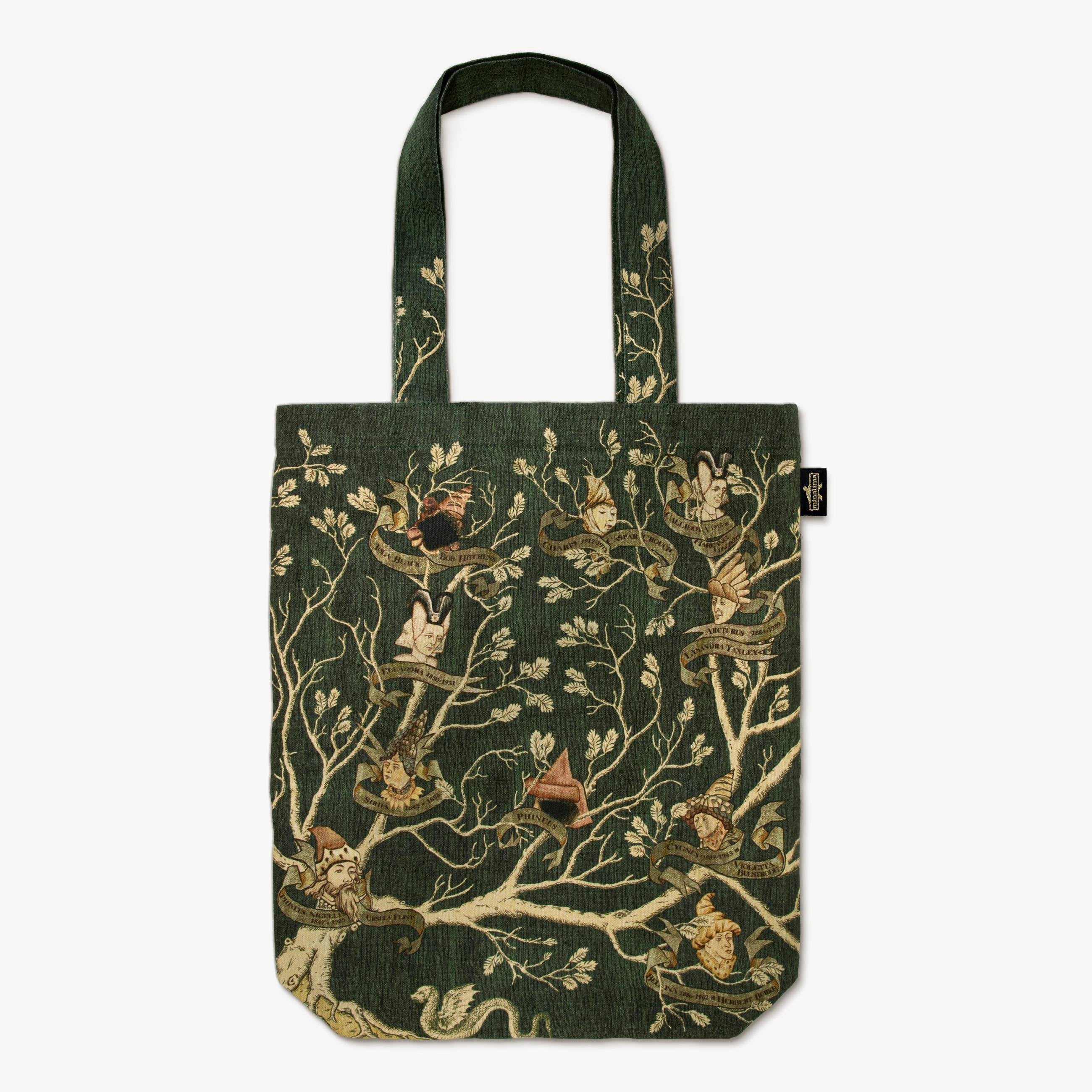 Black Family Tapestry Deluxe Tote Bag - Olleke Wizarding Shop Amsterdam