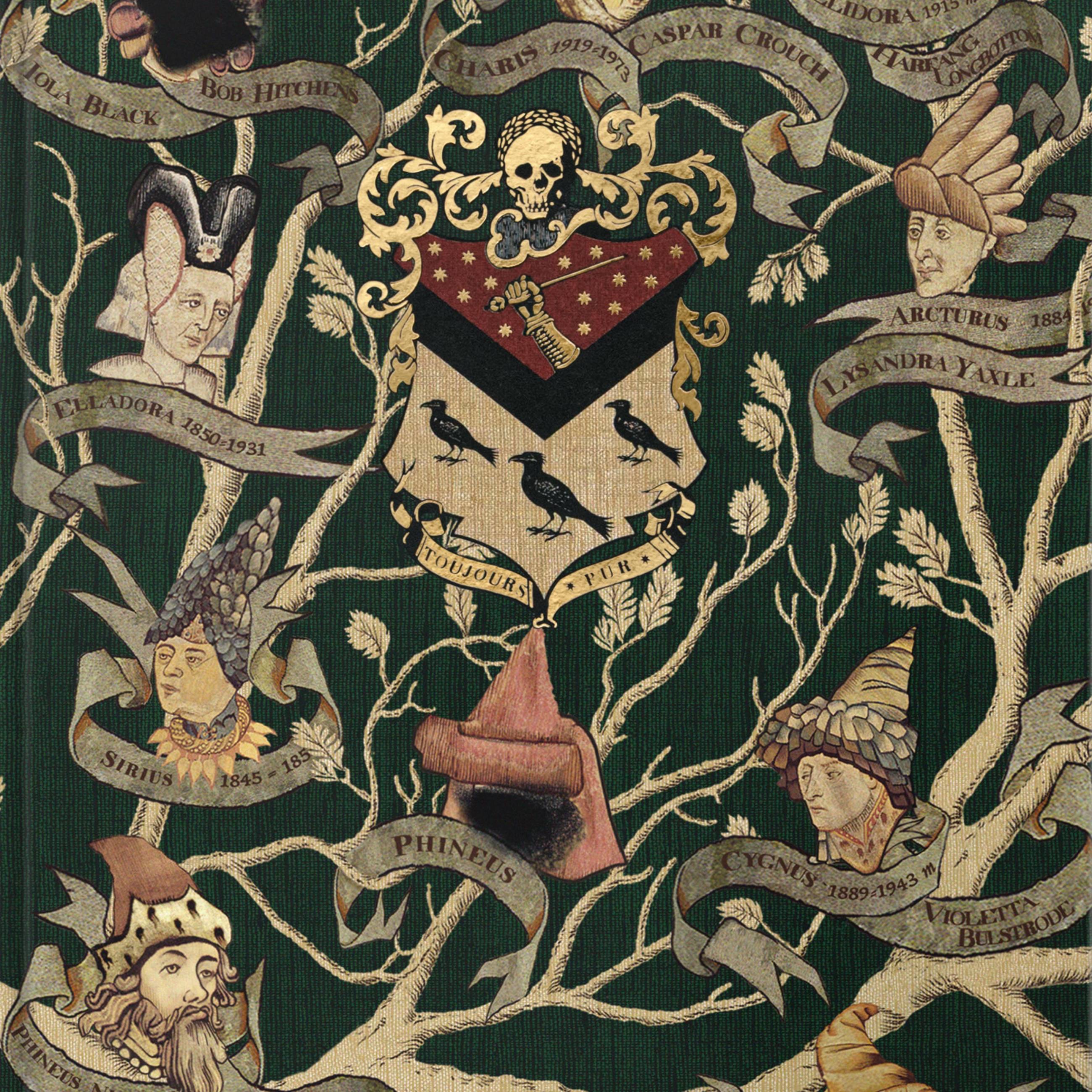 Black Family Tapestry Journal - Olleke Wizarding Shop Amsterdam