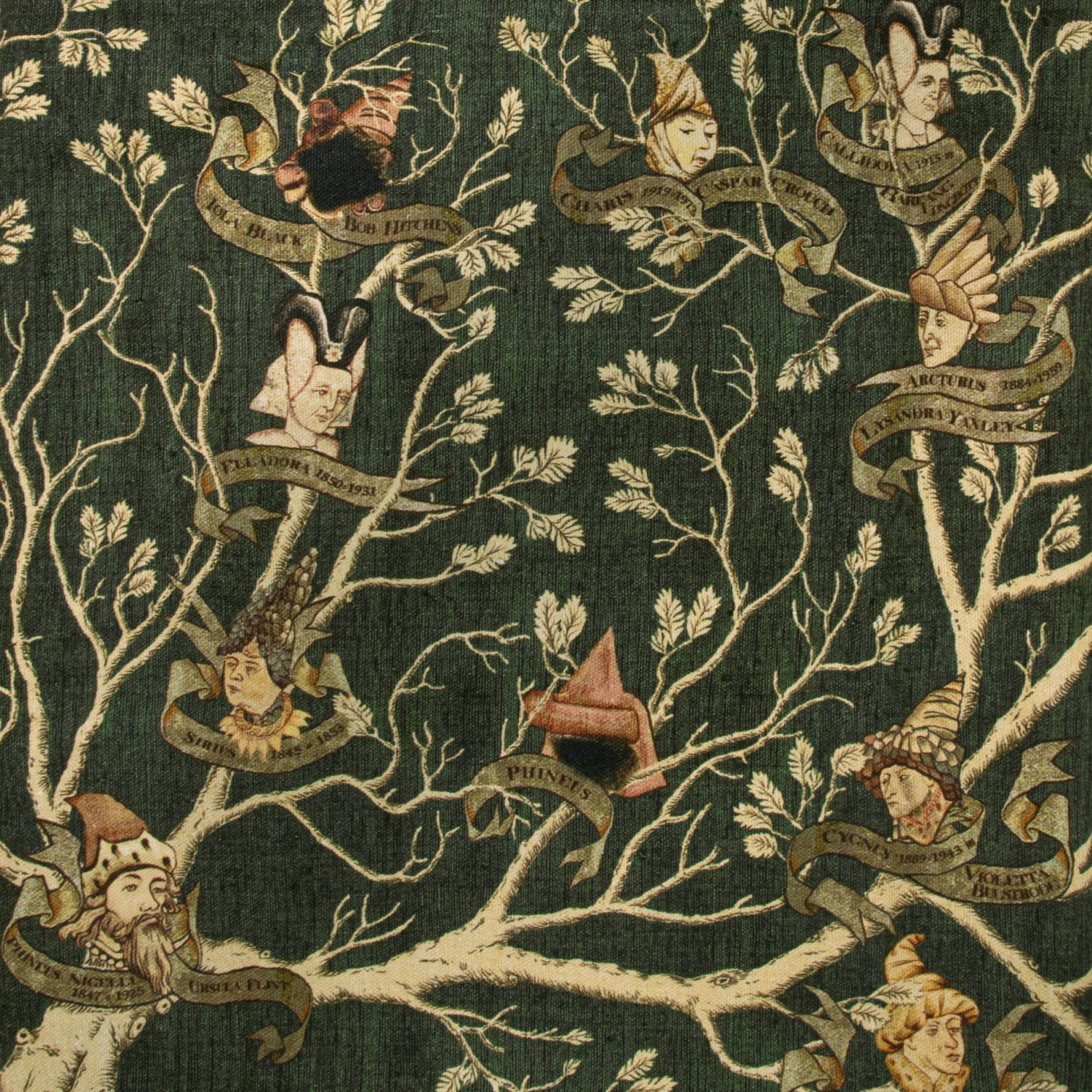 Black Family Tapestry Deluxe Tote Bag - Olleke Wizarding Shop Amsterdam