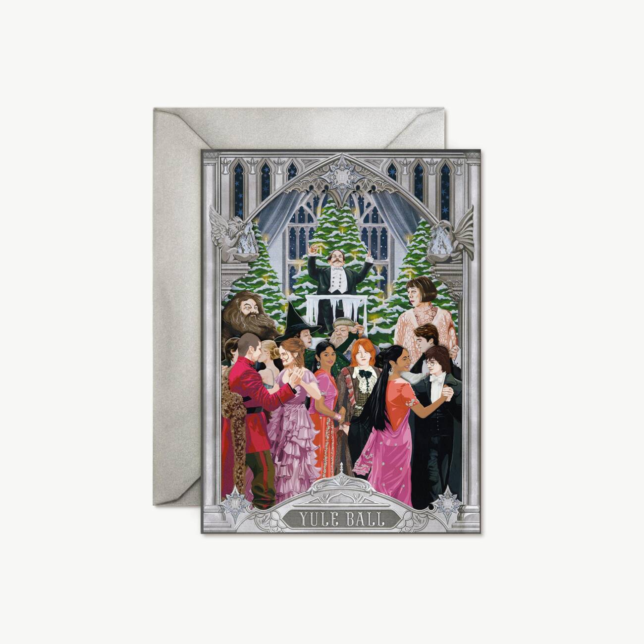 Champions Waltz 3D Notecard Set of 5 - Olleke Wizarding Shop Amsterdam