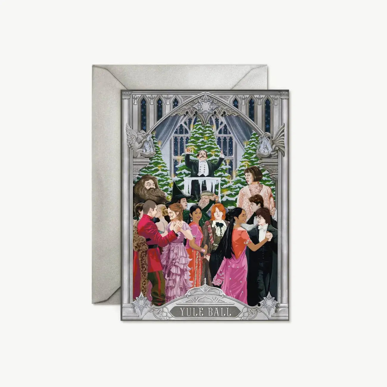 Champions Waltz 3D Notecard Set of 5 - Olleke Wizarding Shop Amsterdam
