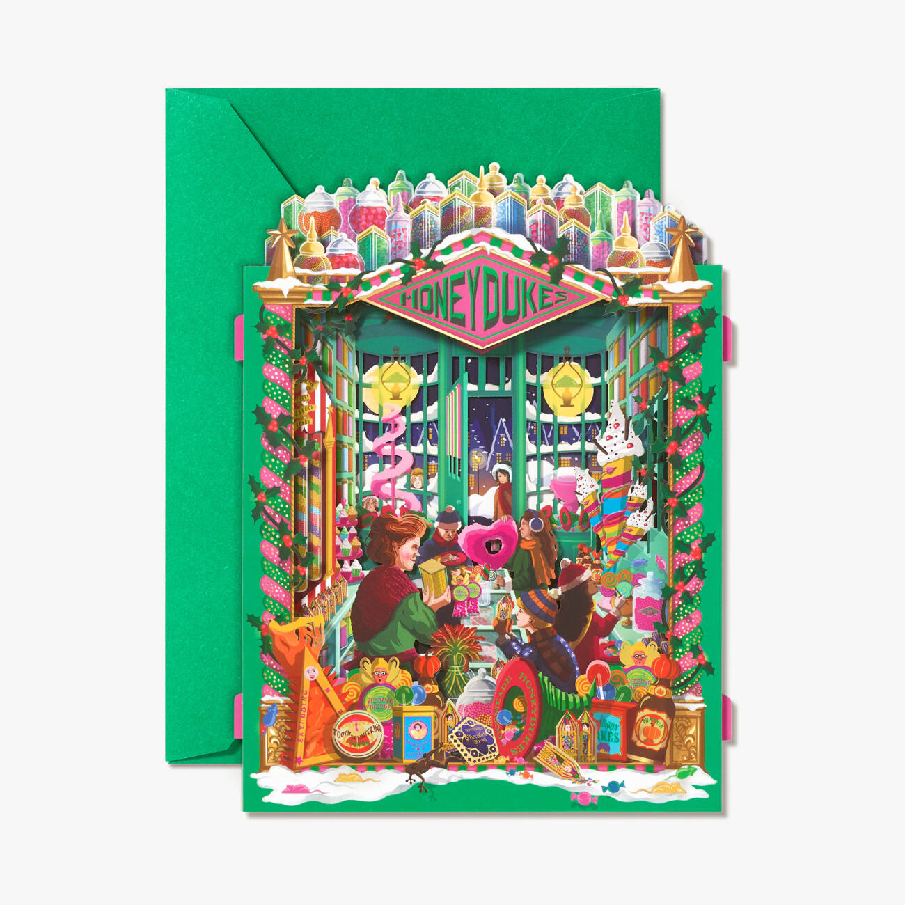 Honeydukes 3D Notecard