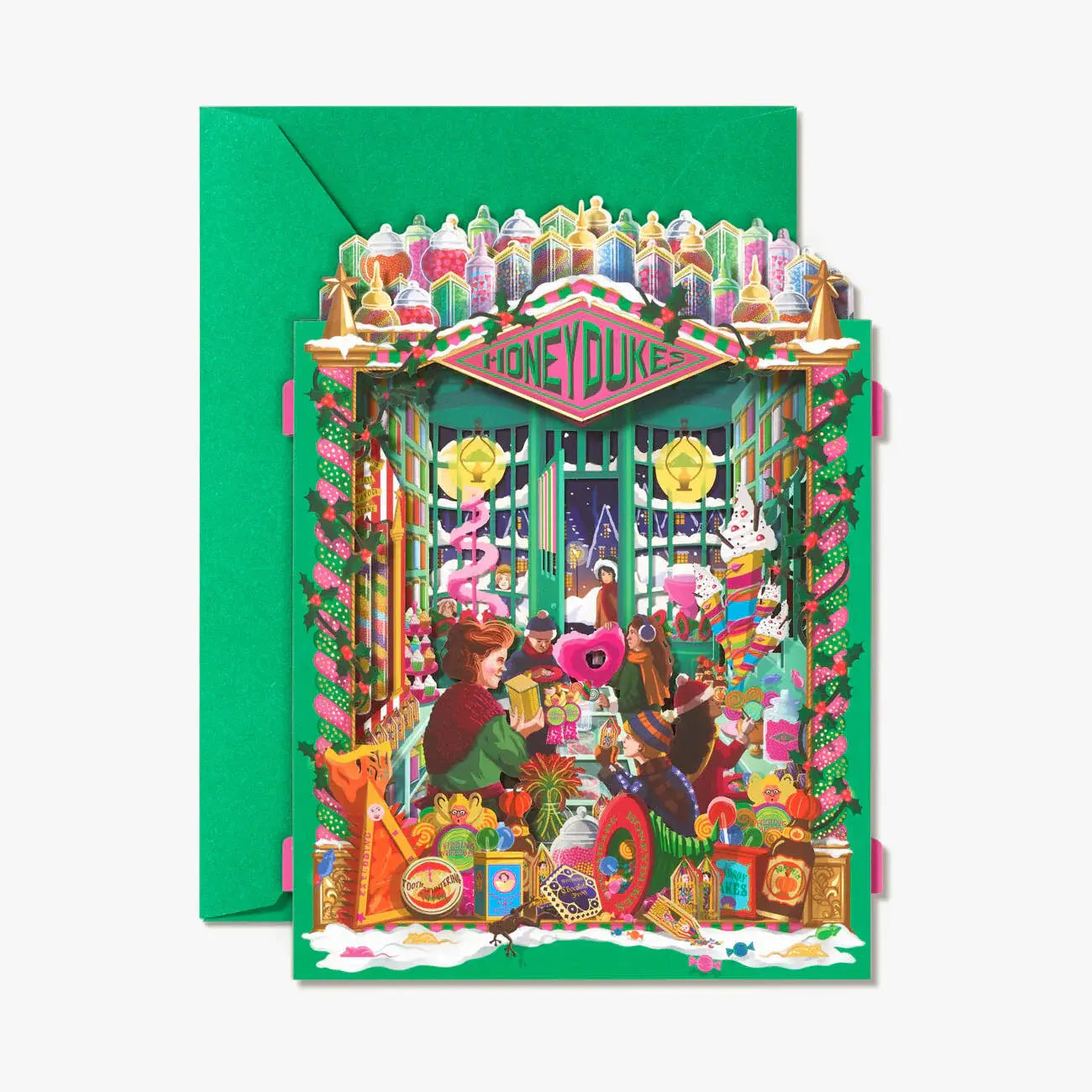 Honeydukes 3D Notecard - Olleke Wizarding Shop Amsterdam