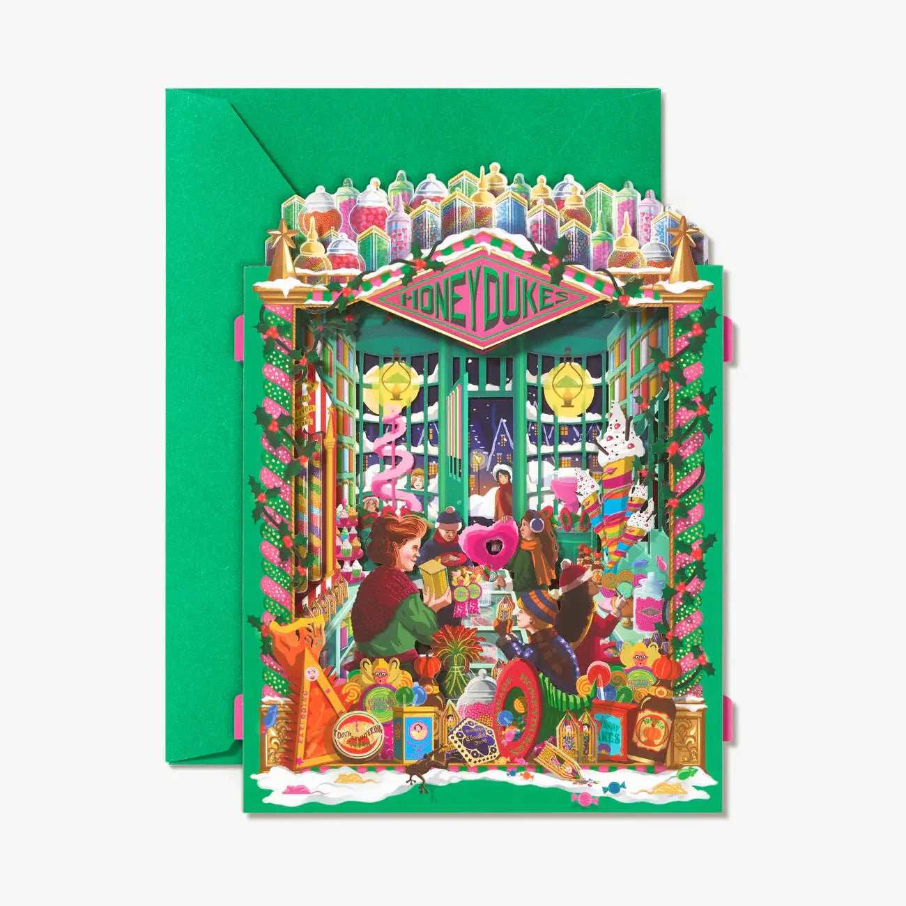 Honeydukes 3D Notecard - Olleke Wizarding Shop Amsterdam