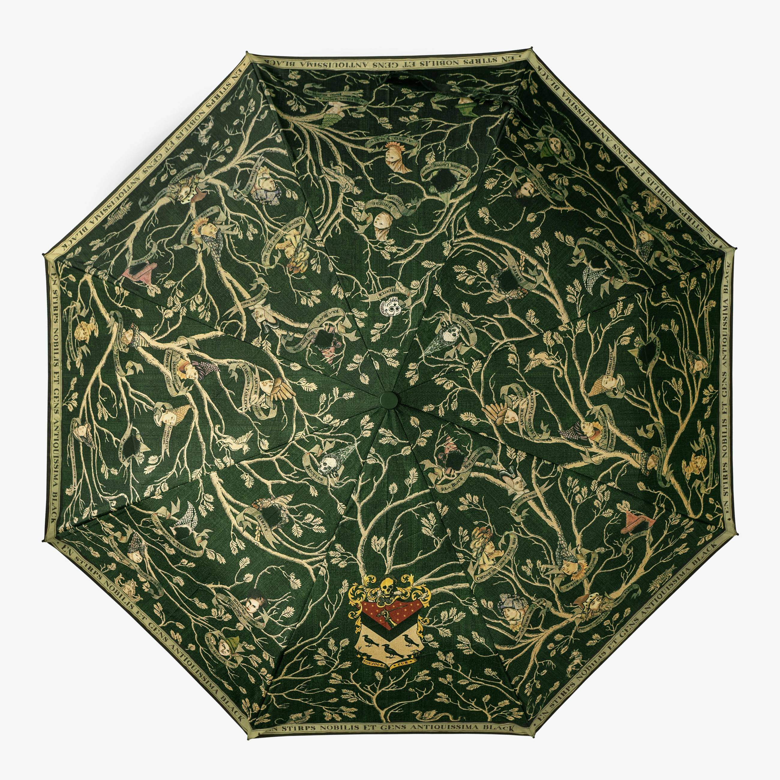 Black Family Tapestry Portable Umbrella - Olleke Wizarding Shop Amsterdam