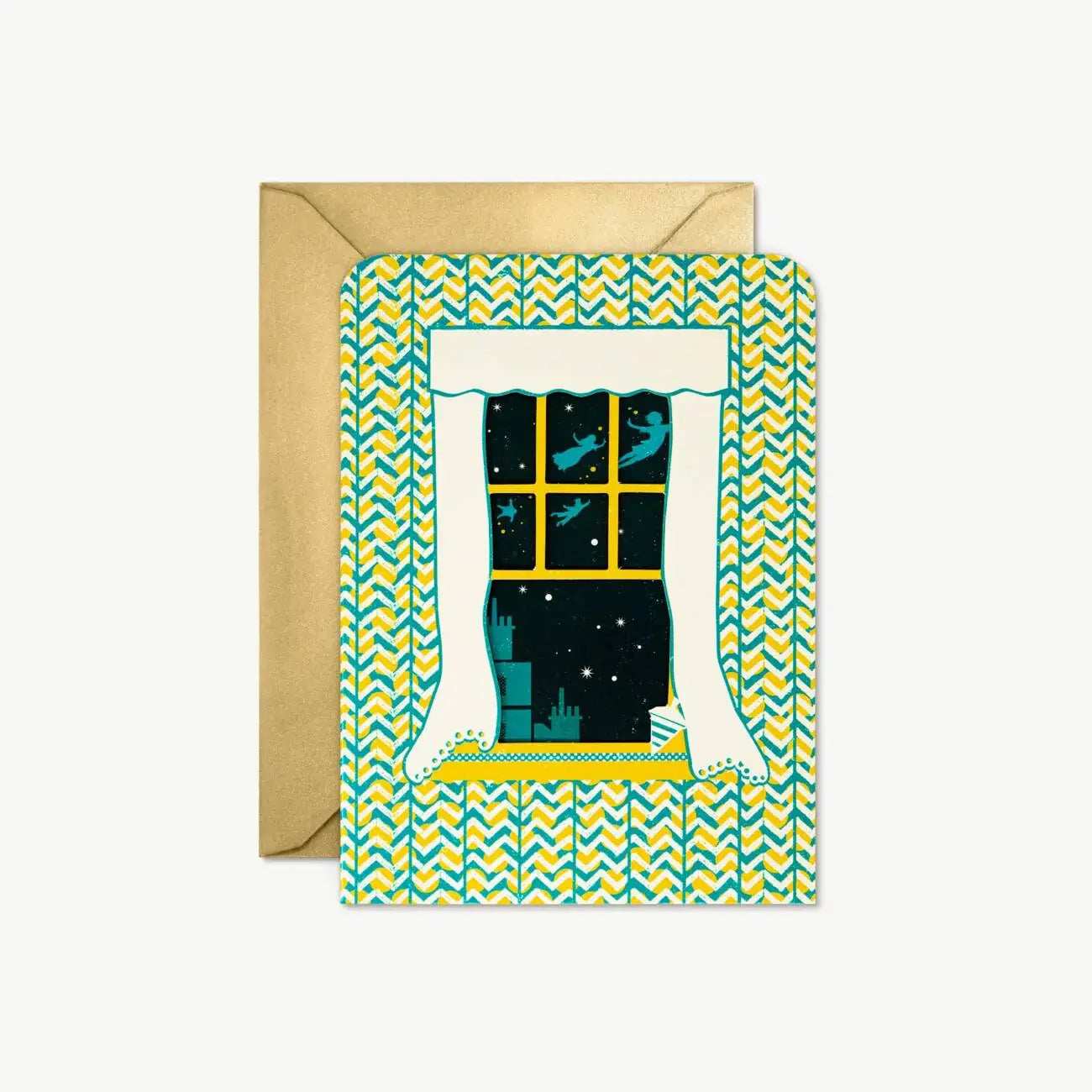 Peter Pan - The Flight 3D Notecard - Olleke Wizarding Shop Amsterdam