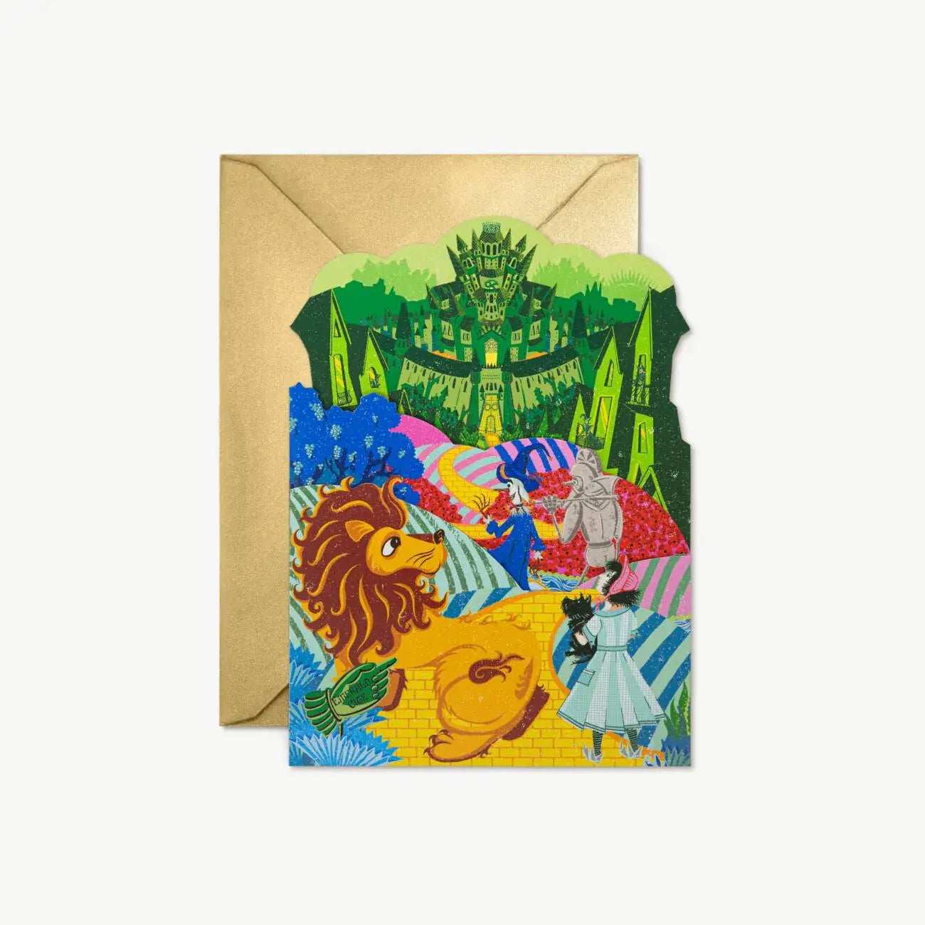 The Wonderful Wizard of Oz - The Road to the Emerald City 3D Notecard - Olleke Wizarding Shop Amsterdam