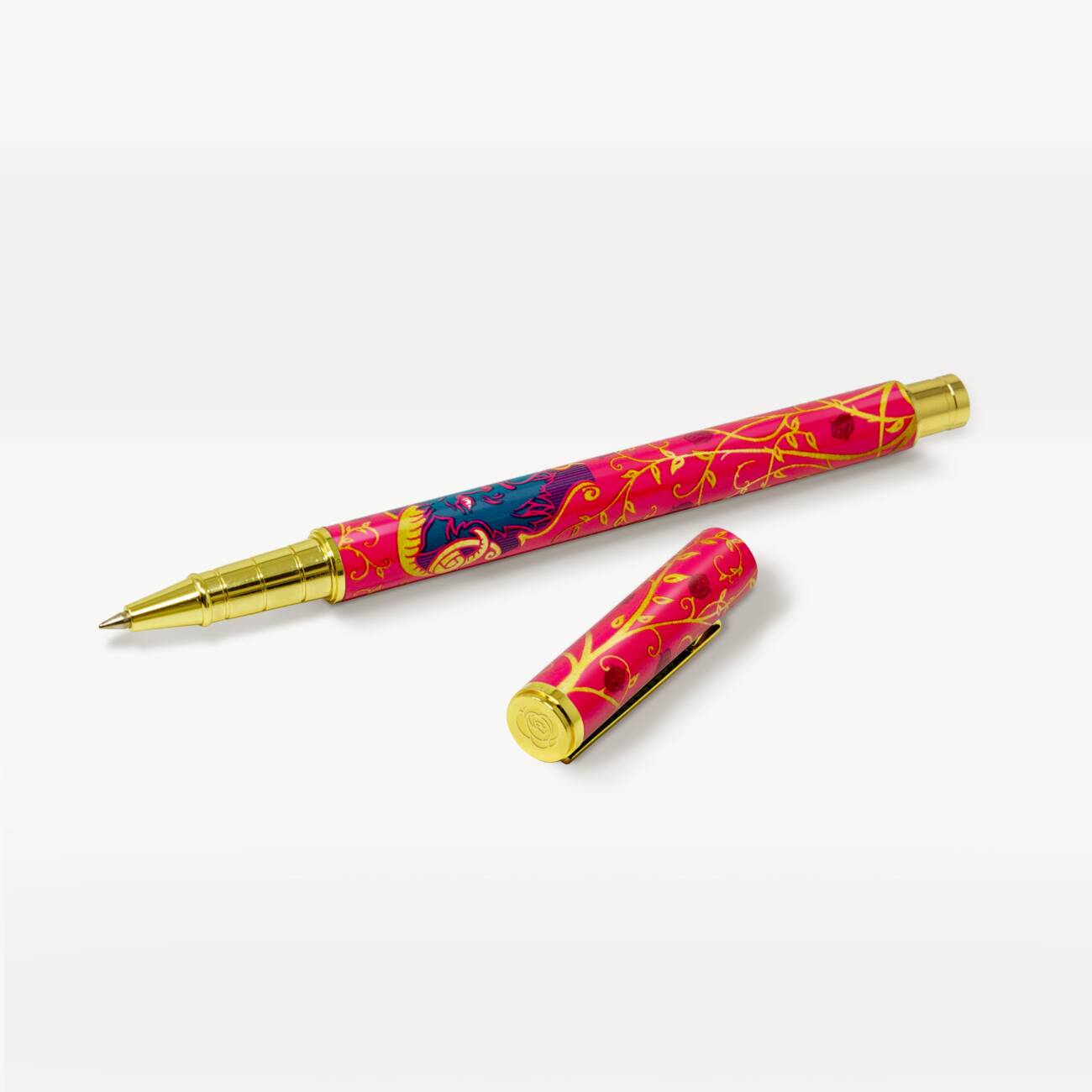 The Beauty and the Beast - The Rose Garden Pen - Olleke Wizarding Shop Amsterdam