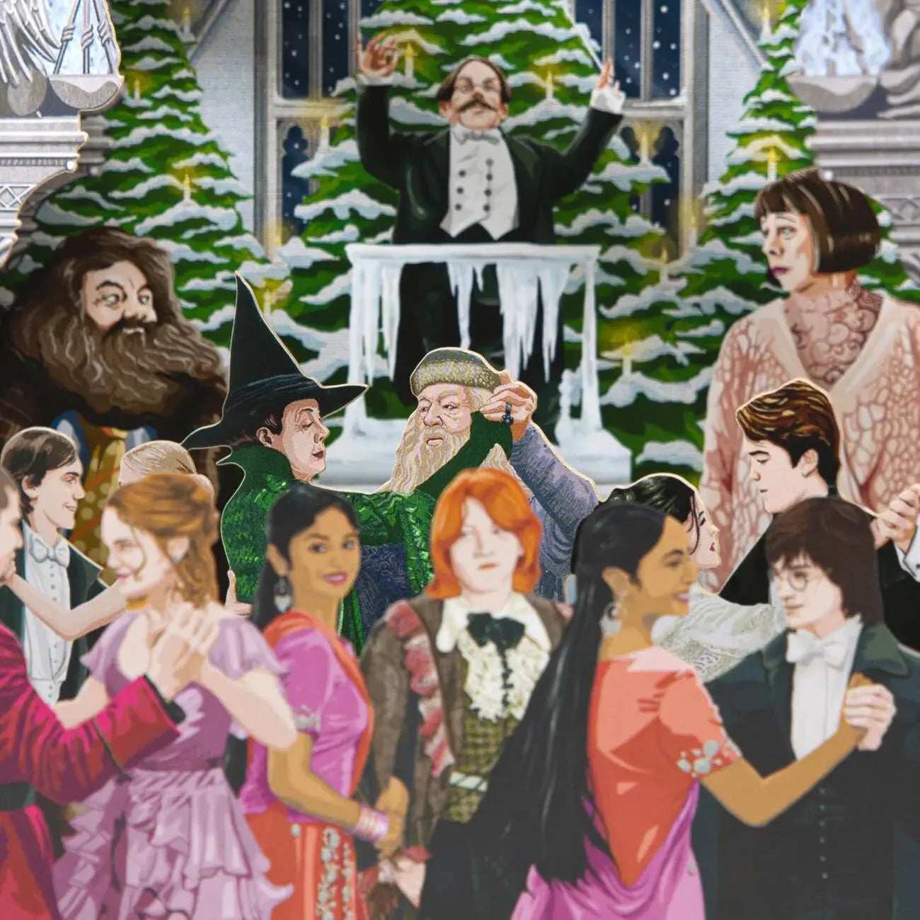 Champions Waltz 3D Notecard Set of 5 - Olleke Wizarding Shop Amsterdam