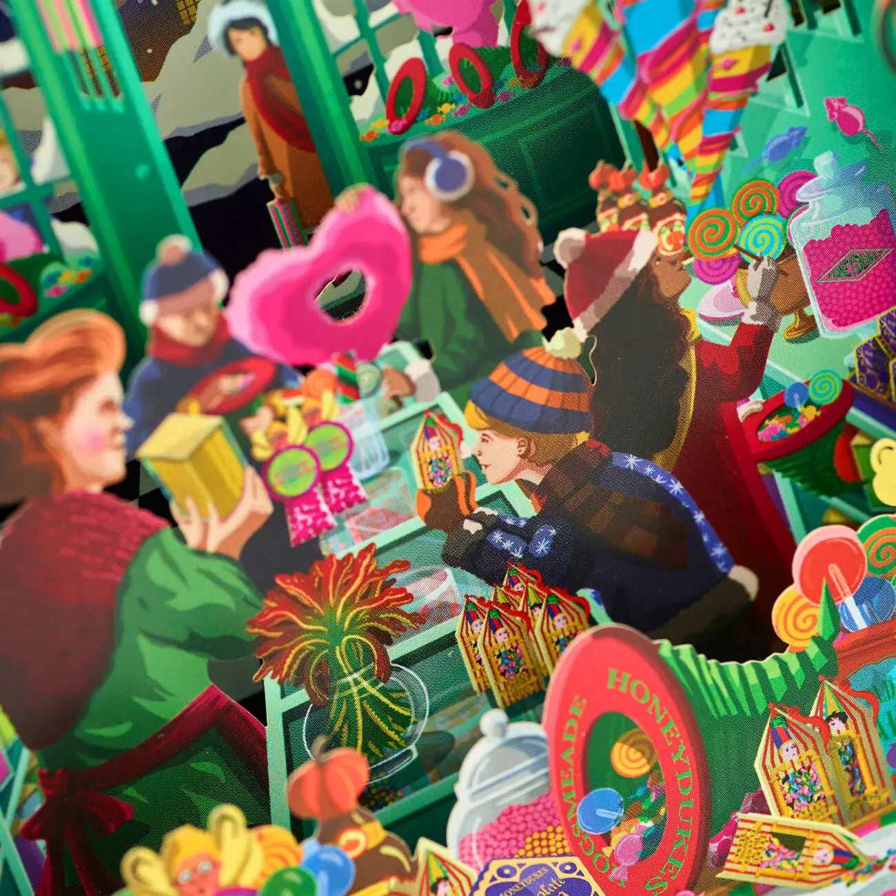 Honeydukes 3D Notecard - Olleke Wizarding Shop Amsterdam