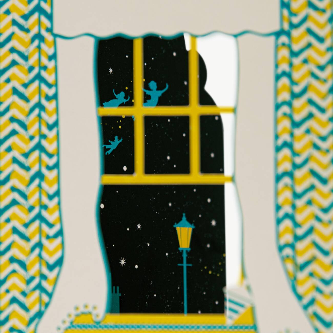 Peter Pan - The Flight 3D Notecard - Olleke Wizarding Shop Amsterdam