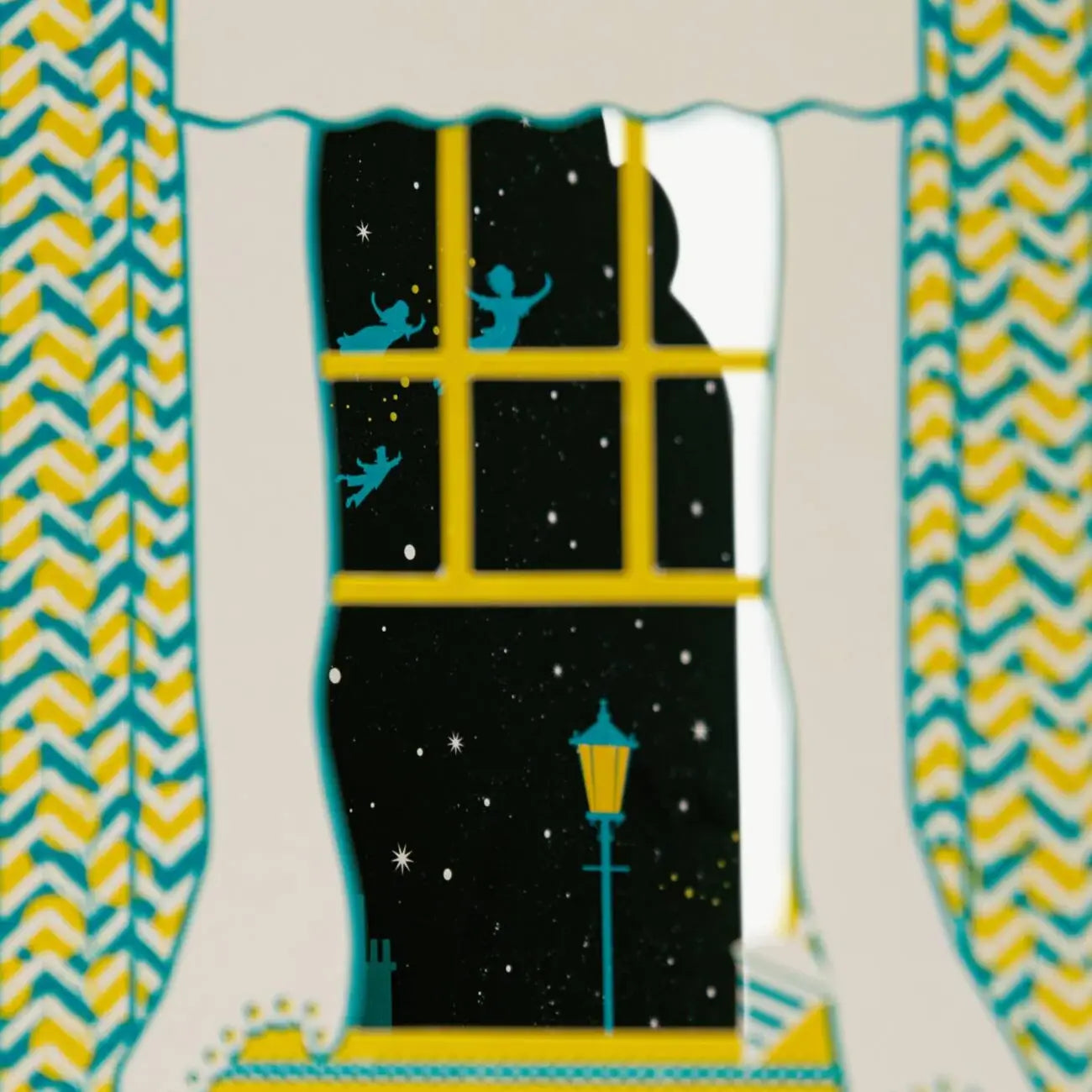 Peter Pan - The Flight 3D Notecard - Olleke Wizarding Shop Amsterdam