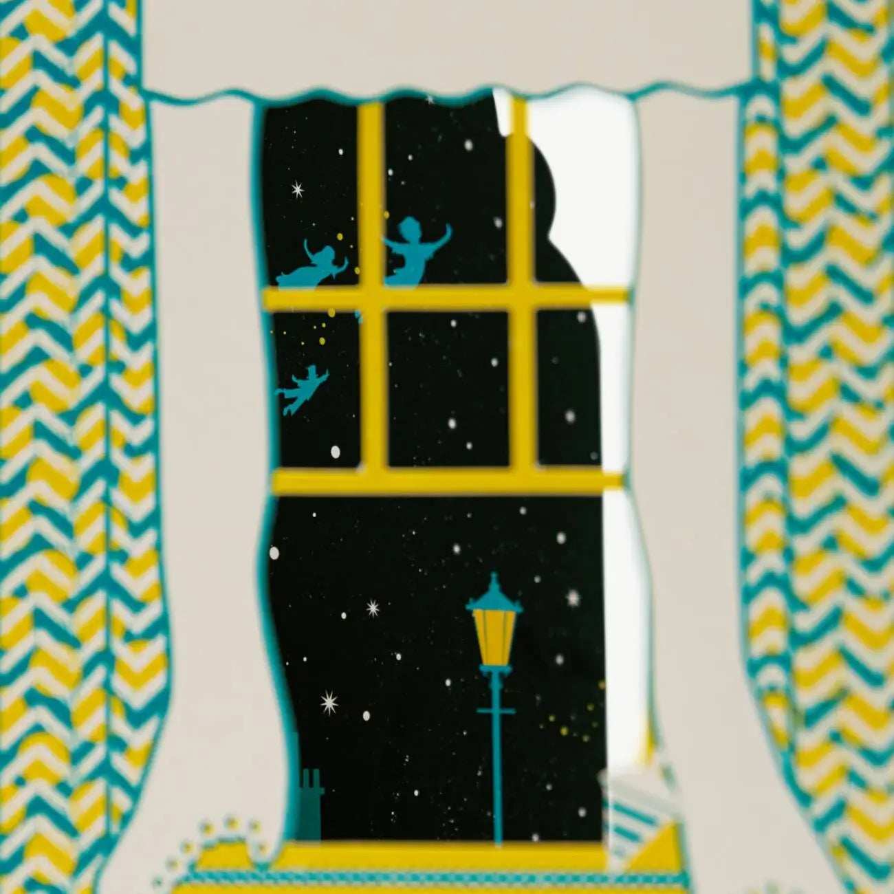 Peter Pan - The Flight 3D Notecard - Olleke Wizarding Shop Amsterdam