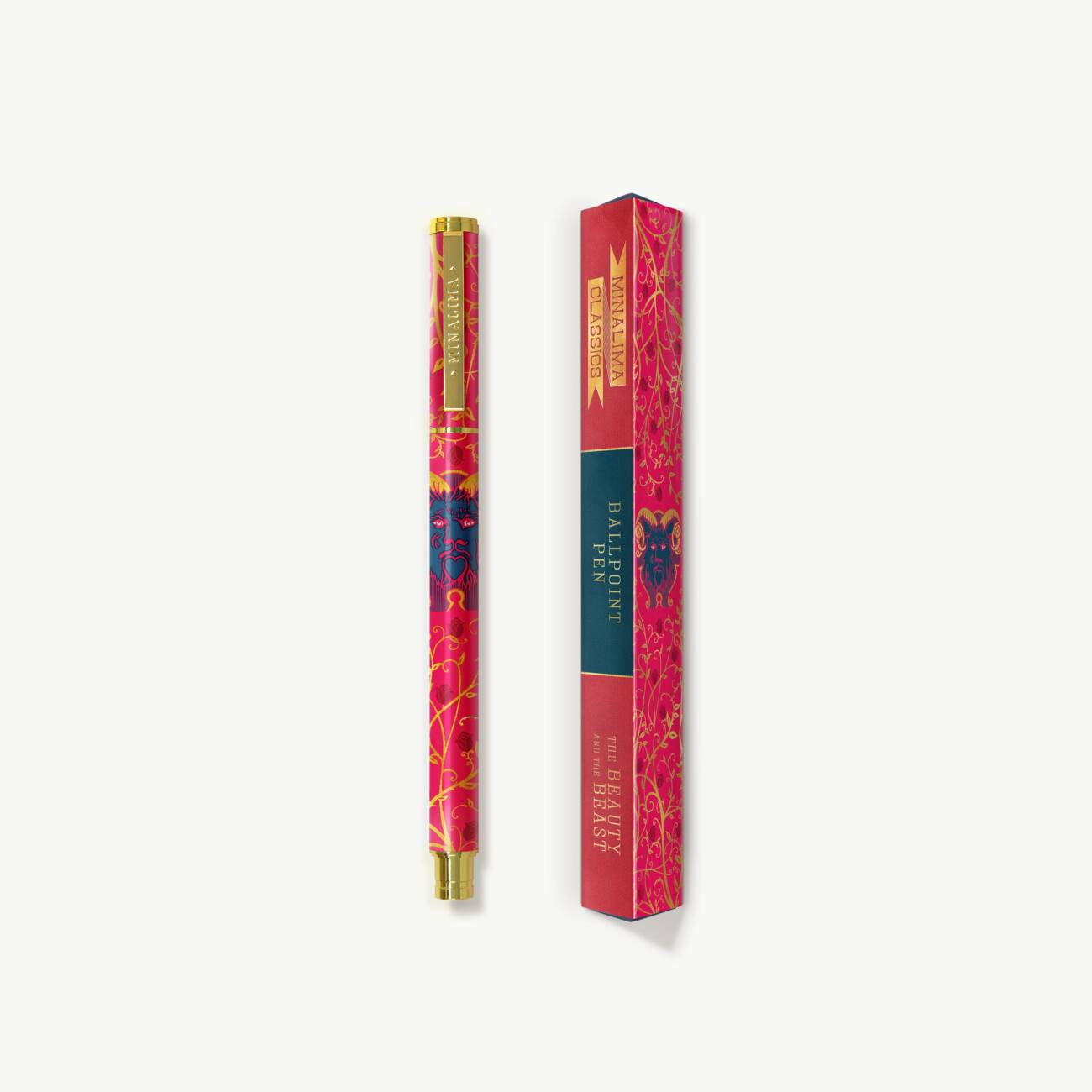 The Beauty and the Beast - The Rose Garden Pen - Olleke Wizarding Shop Amsterdam