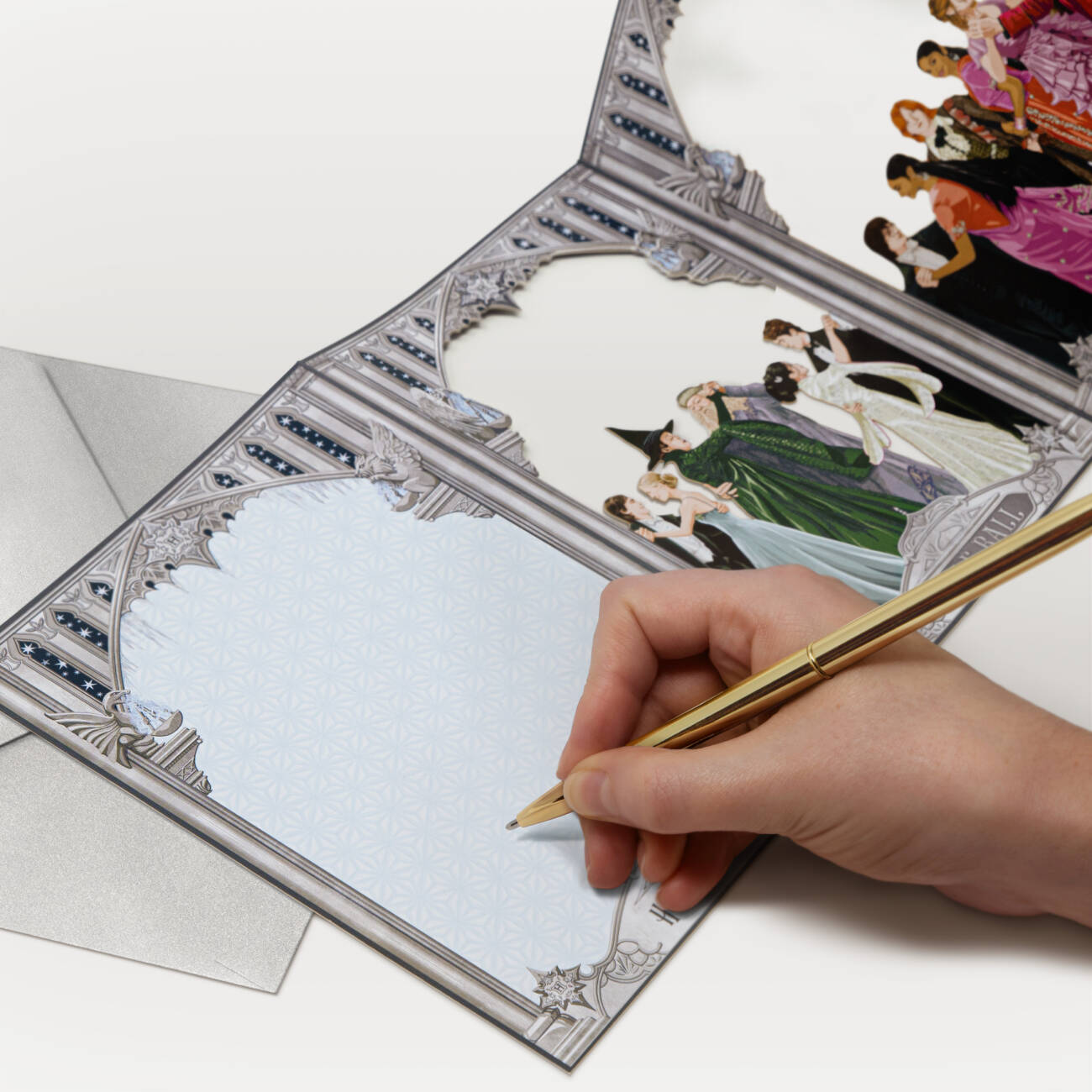 Champions Waltz 3D Notecard - Olleke Wizarding Shop Amsterdam