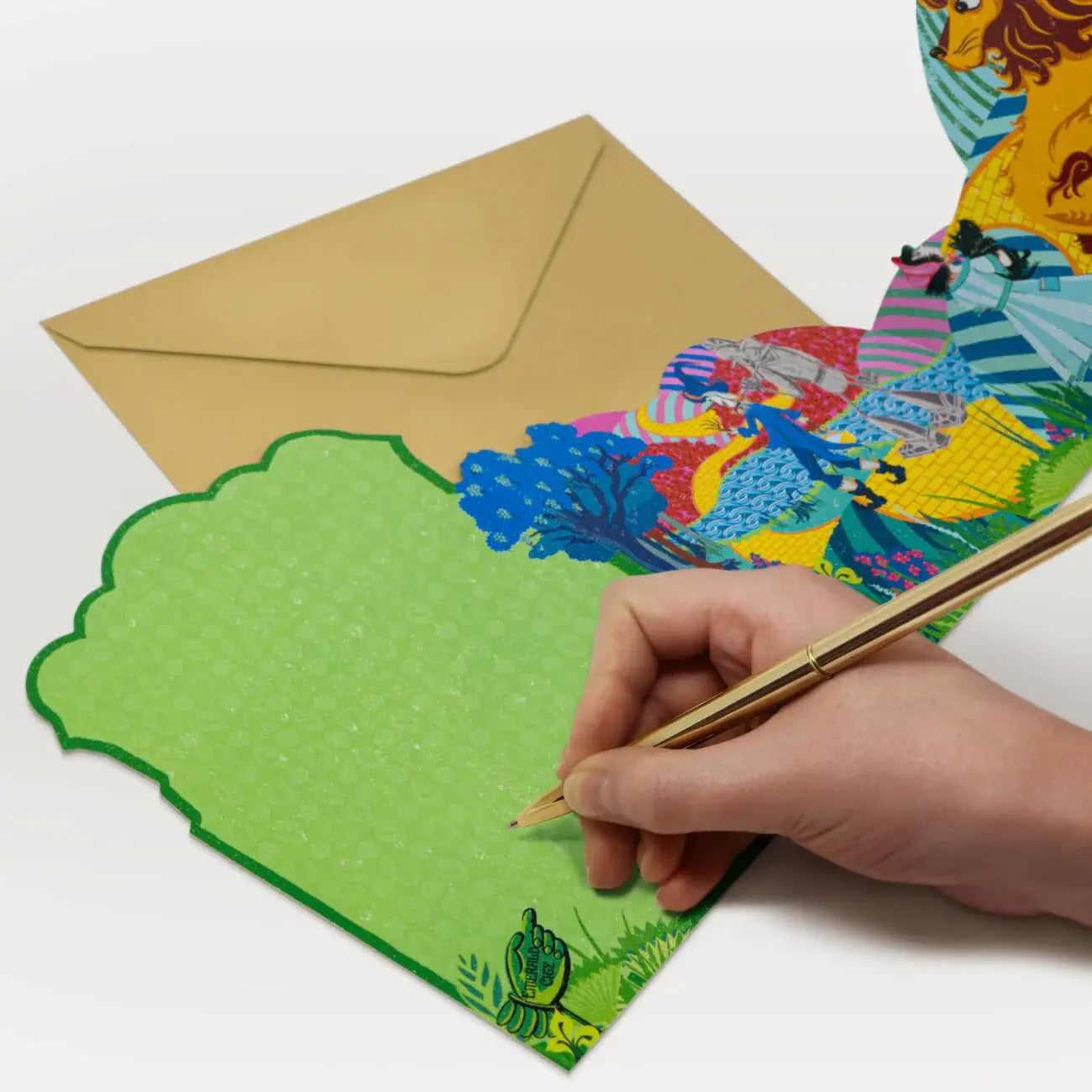 The Wonderful Wizard of Oz - The Road to the Emerald City 3D Notecard - Olleke Wizarding Shop Amsterdam