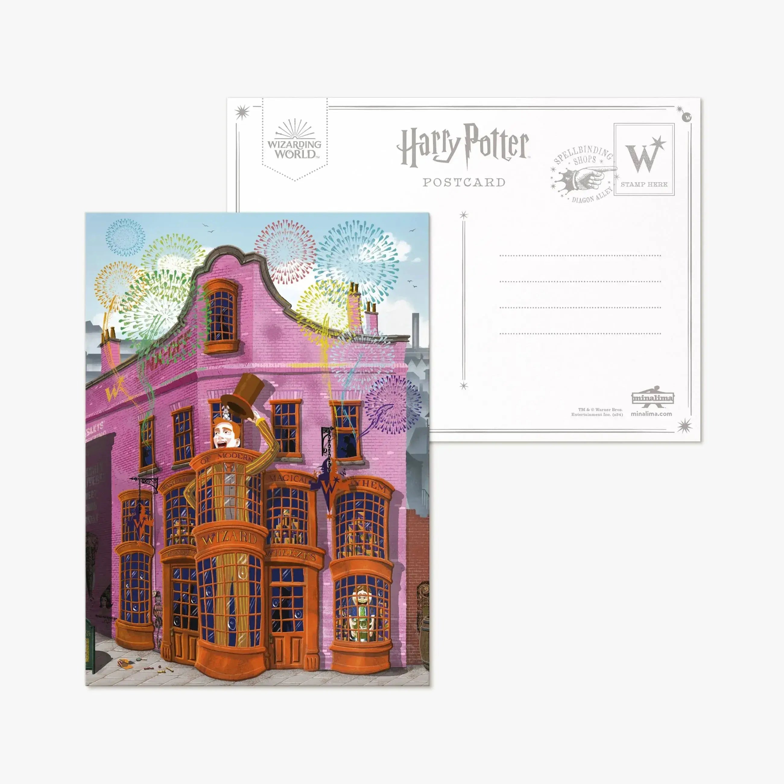 Wizarding World Mystery Postcard Serie 2 - Olleke Wizarding Shop Amsterdam