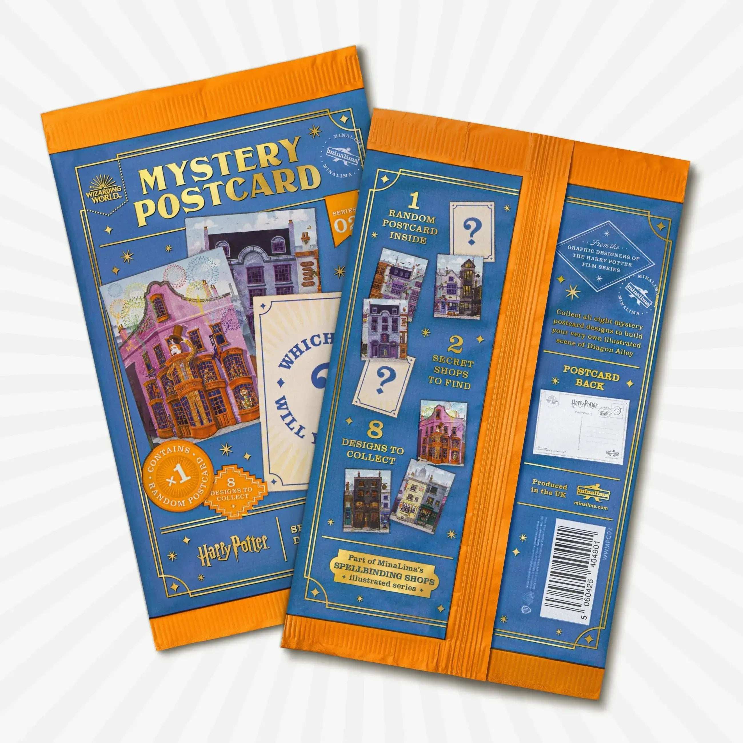 Wizarding World Mystery Postcard Serie 2 - Olleke Wizarding Shop Amsterdam