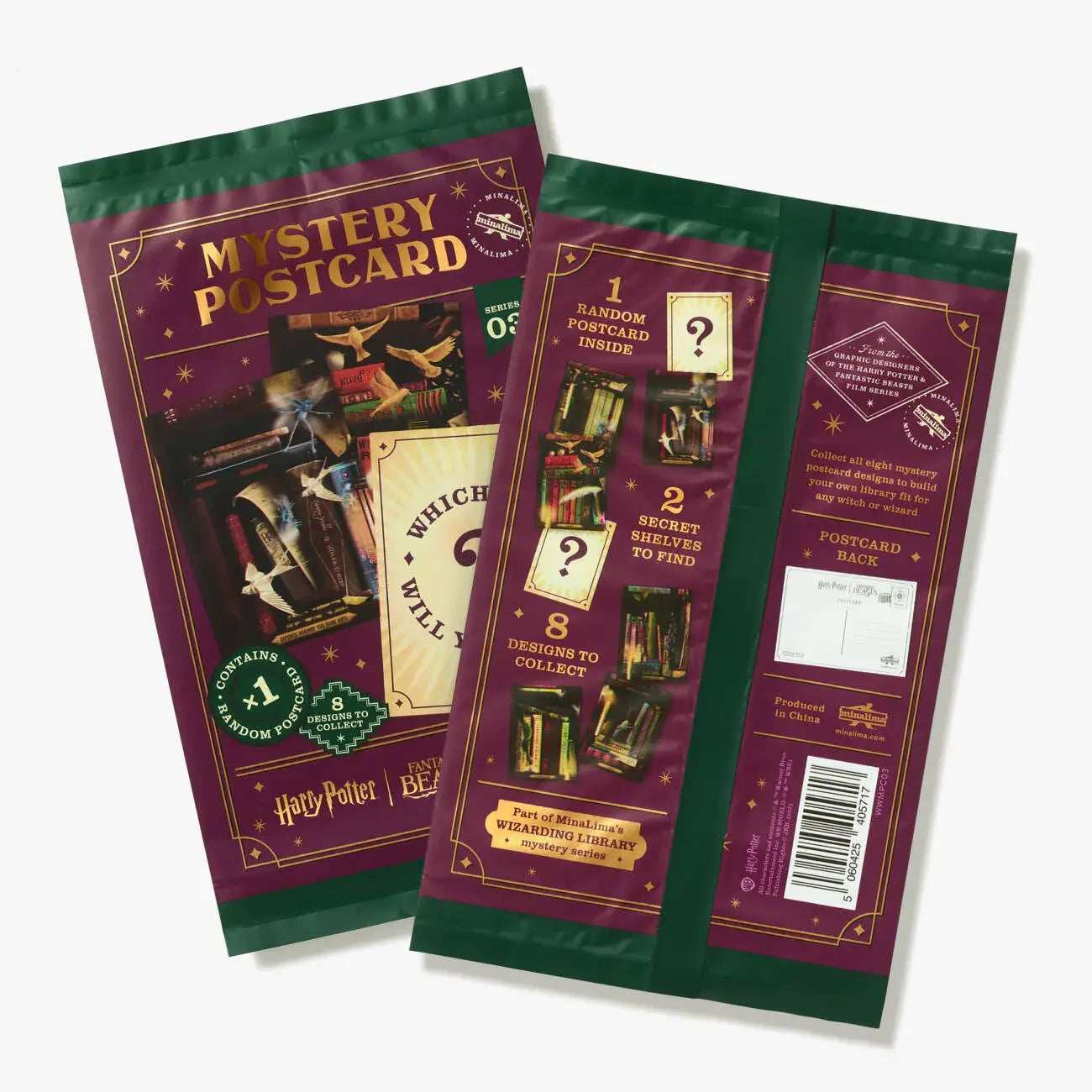 Wizarding World Mystery Postcard Serie 3 - Olleke Wizarding Shop Amsterdam