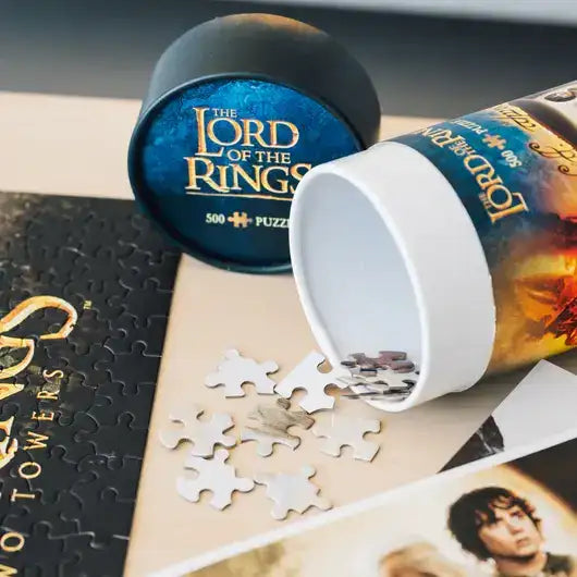 Lord of the Rings puzzle 500 pieces Two Towers - Olleke Wizarding Shop Amsterdam