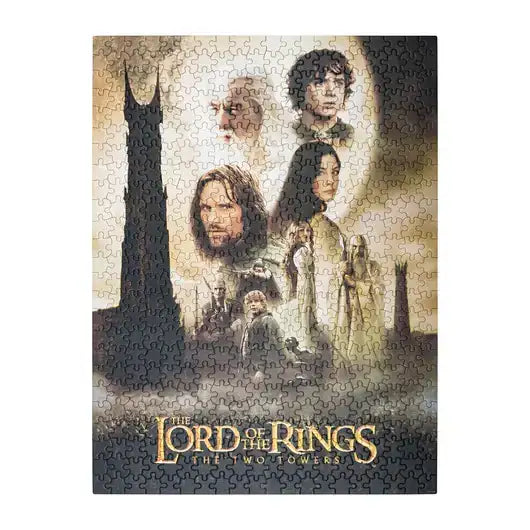 Lord of the Rings puzzle 500 pieces Two Towers - Olleke Wizarding Shop Amsterdam