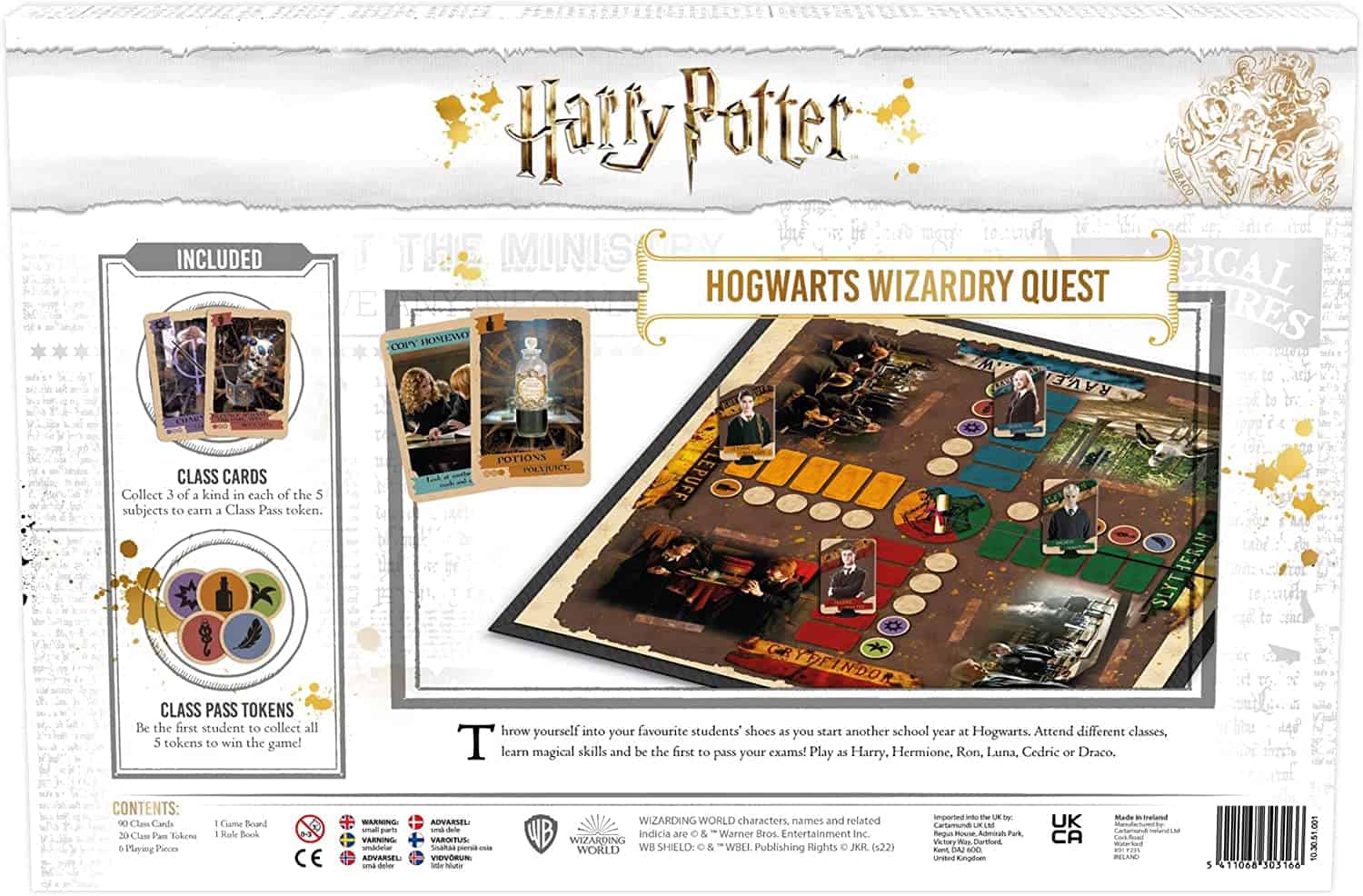 Harry Potter Board Game Hogwarts Wizardry Quest Spel - Olleke Wizarding Shop Amsterdam