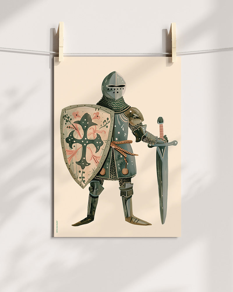 Knight Art Print