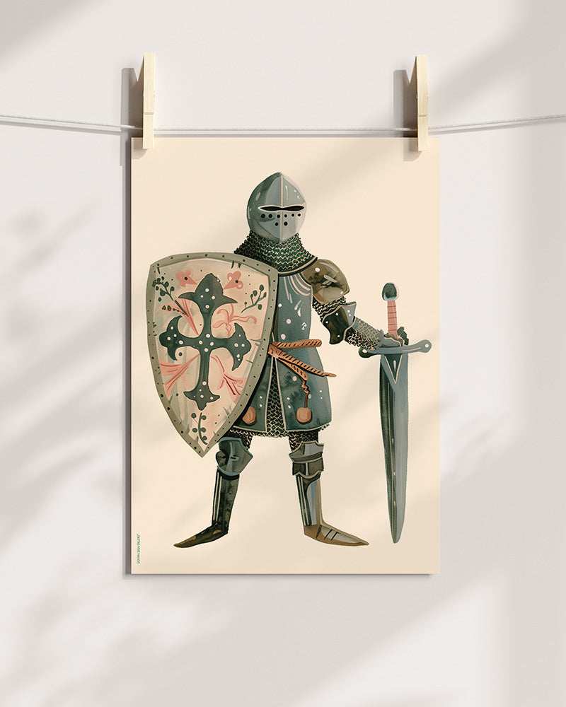 Knight Art Print