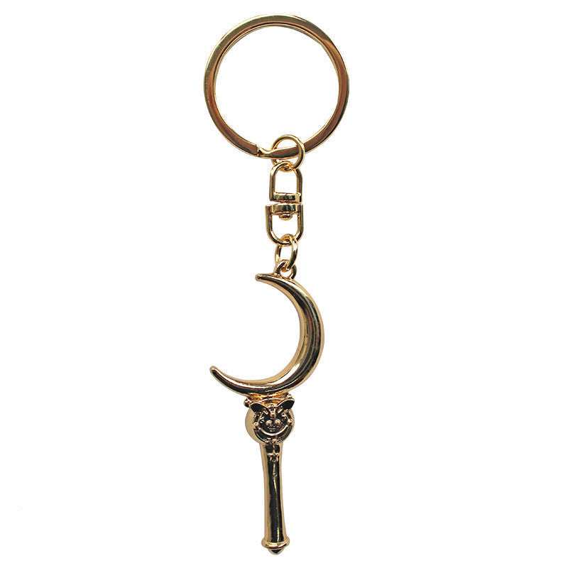 Sailor Moon Keychain Moon stick