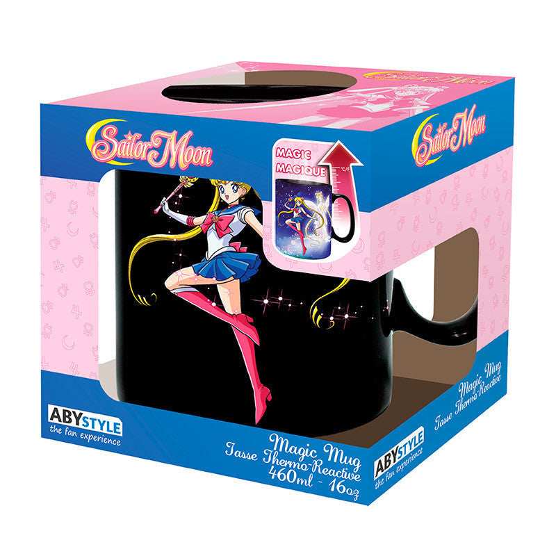 Sailor Moon Mug Heat Change Sailor & Chibi