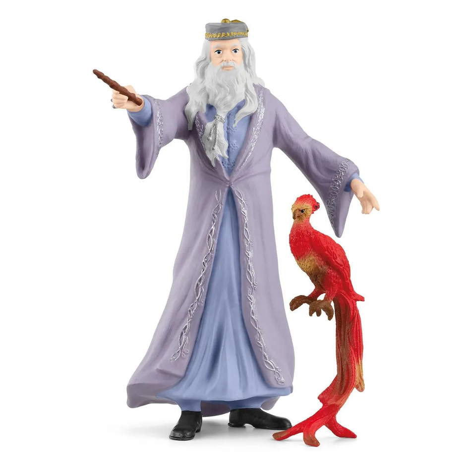 Dumbledore & Fawkes - Olleke Wizarding Shop Amsterdam