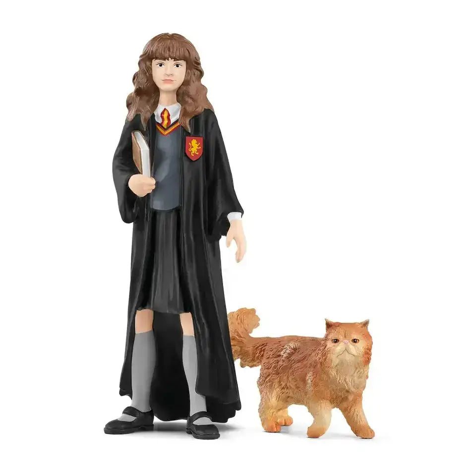 Hermione Granger & Crookshanks - Olleke Wizarding Shop Amsterdam