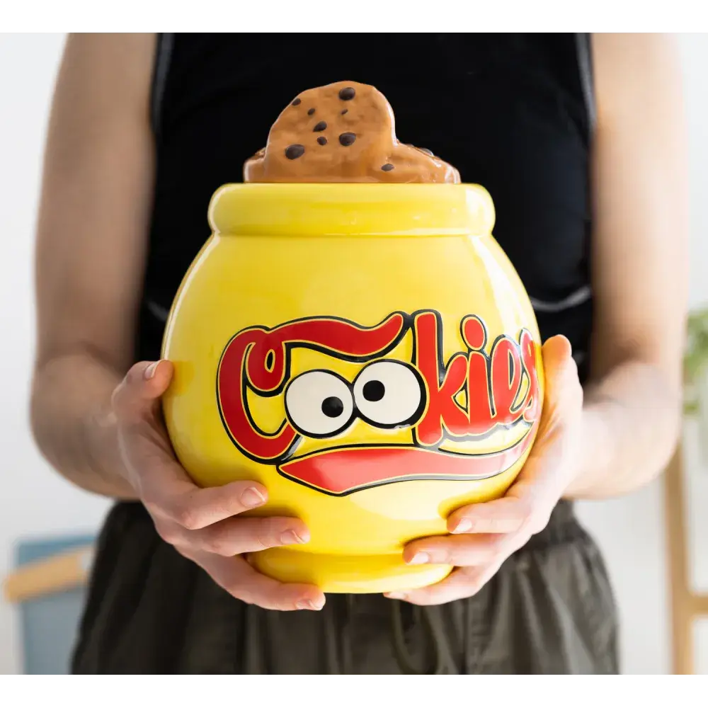 Sesame street cookie jar Cookie Monster, Olleke Wizarding Shop Amsterdam