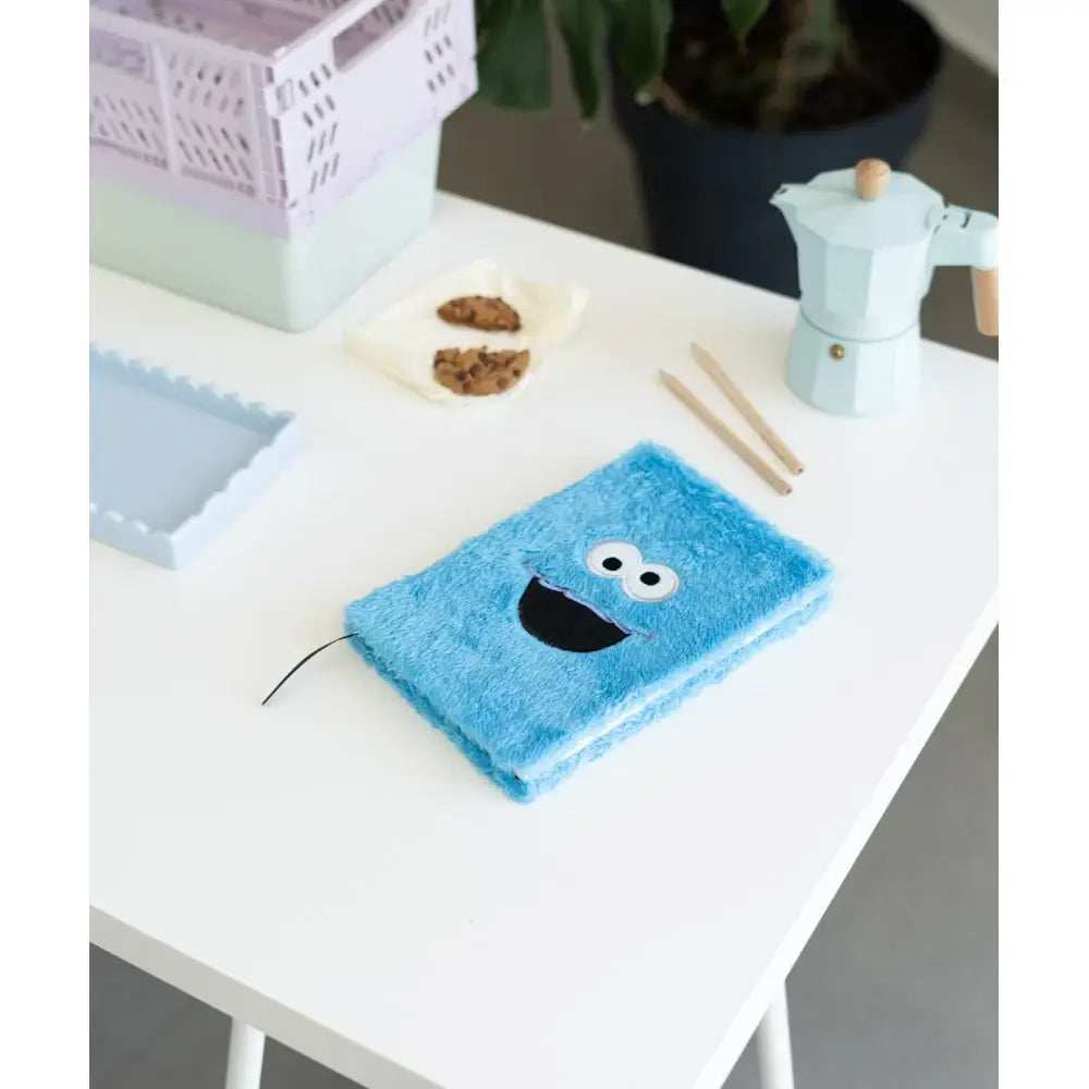 Cookie Monster Plush Notebook - Olleke Wizarding Shop Amsterdam