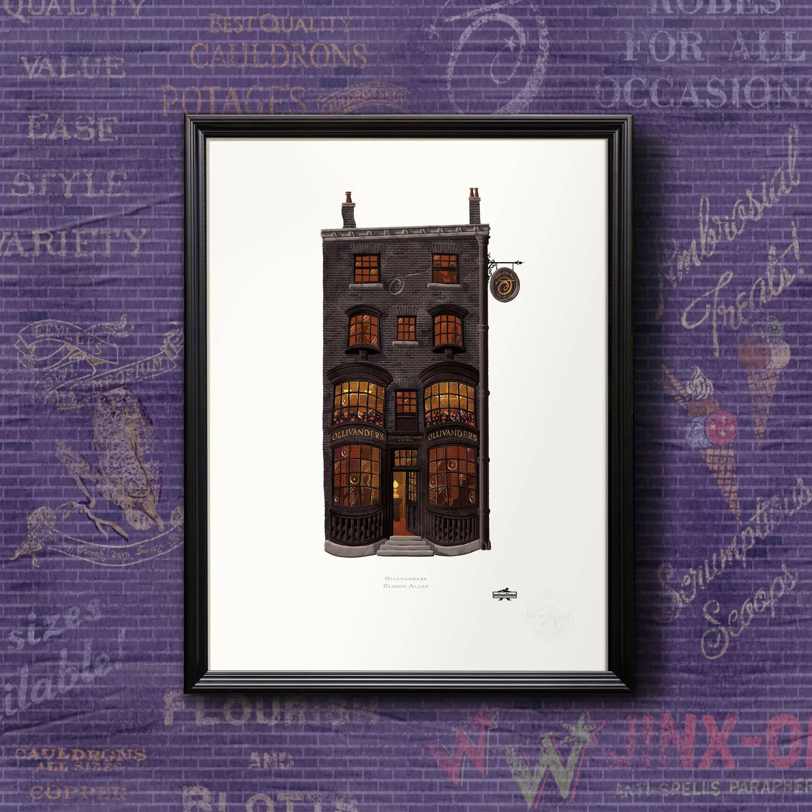 Spellbinding Shops: Diagon Alley Ollivanders - Olleke Wizarding Shop Amsterdam