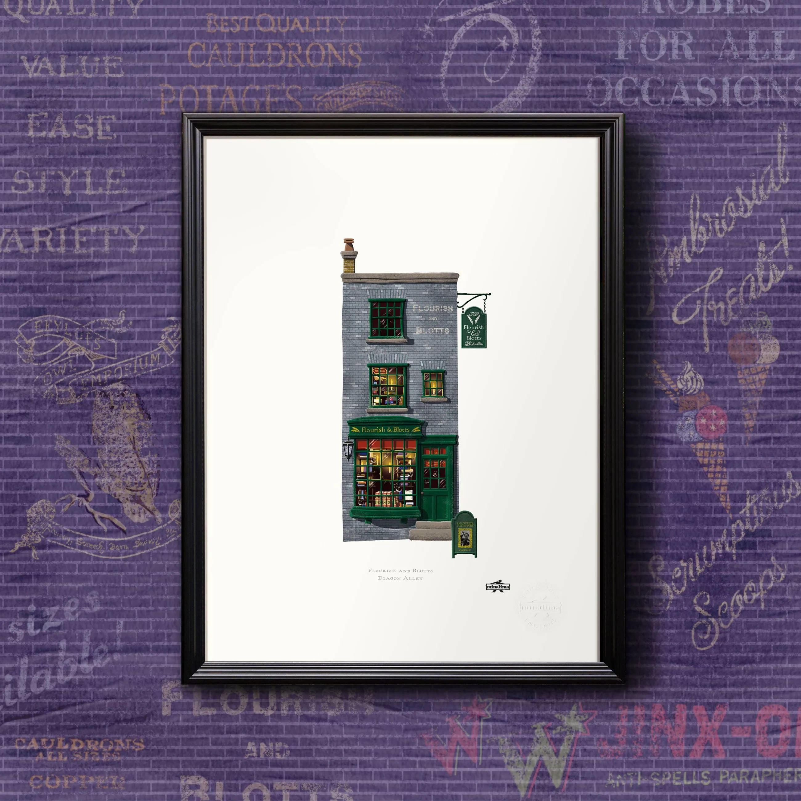 Spellbinding Shops: Diagon Alley Flourish and Blotts - Olleke Wizarding Shop Amsterdam