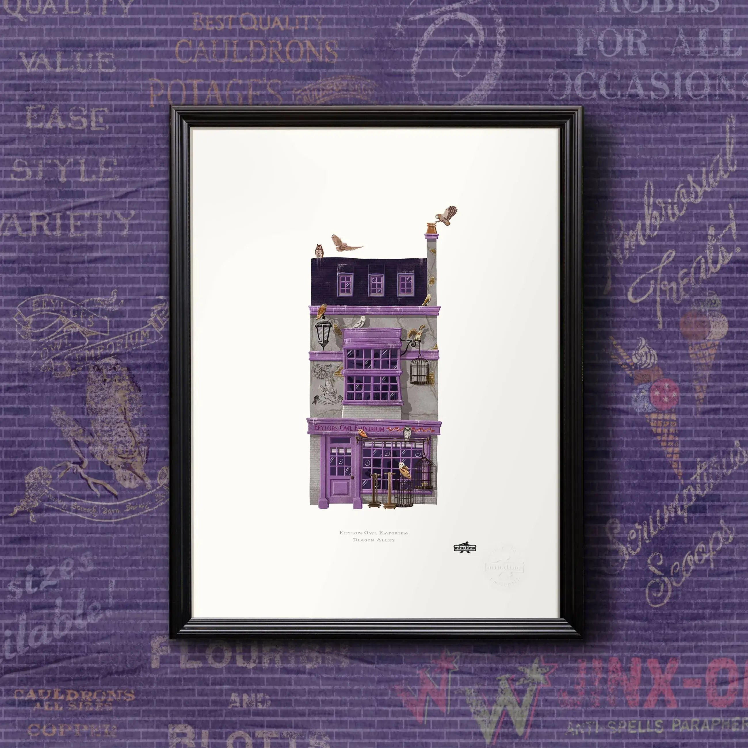 Spellbinding Shops: Diagon Alley Eeylops Owl Emporium - Olleke Wizarding Shop Amsterdam