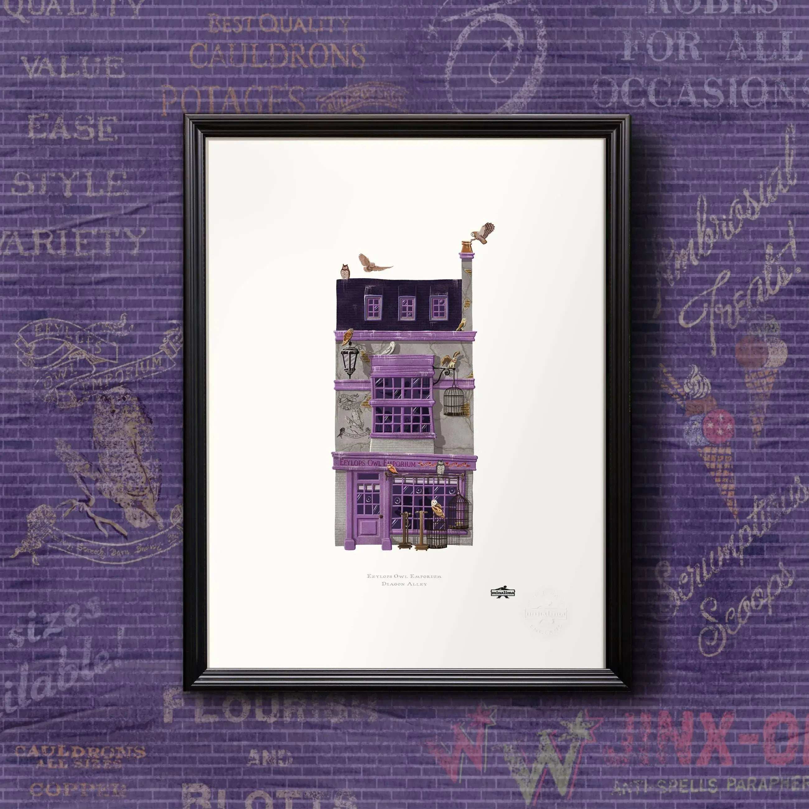 Spellbinding Shops: Diagon Alley Eeylops Owl Emporium - Olleke Wizarding Shop Amsterdam