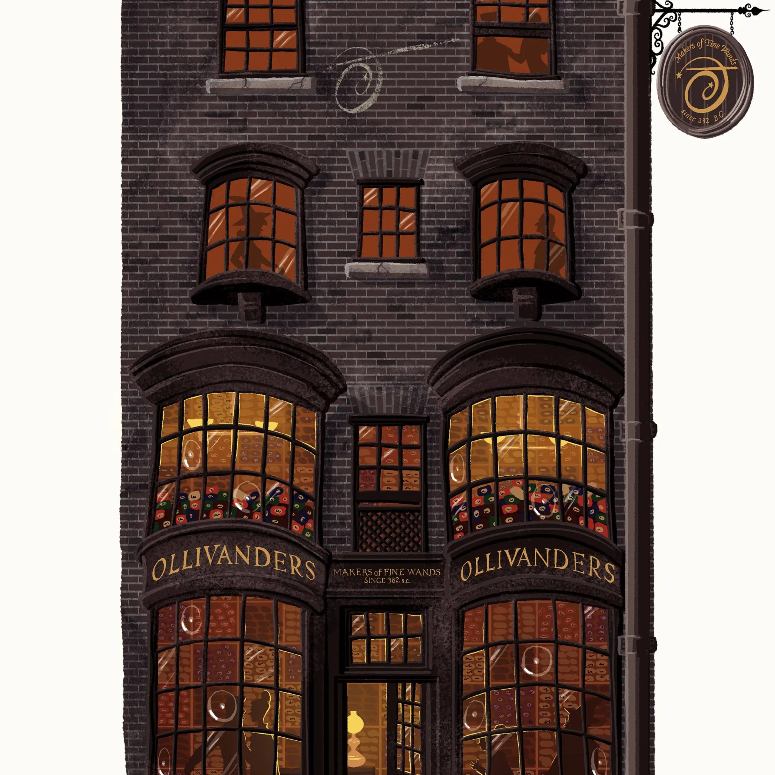 Spellbinding Shops: Diagon Alley Ollivanders - Olleke Wizarding Shop Amsterdam