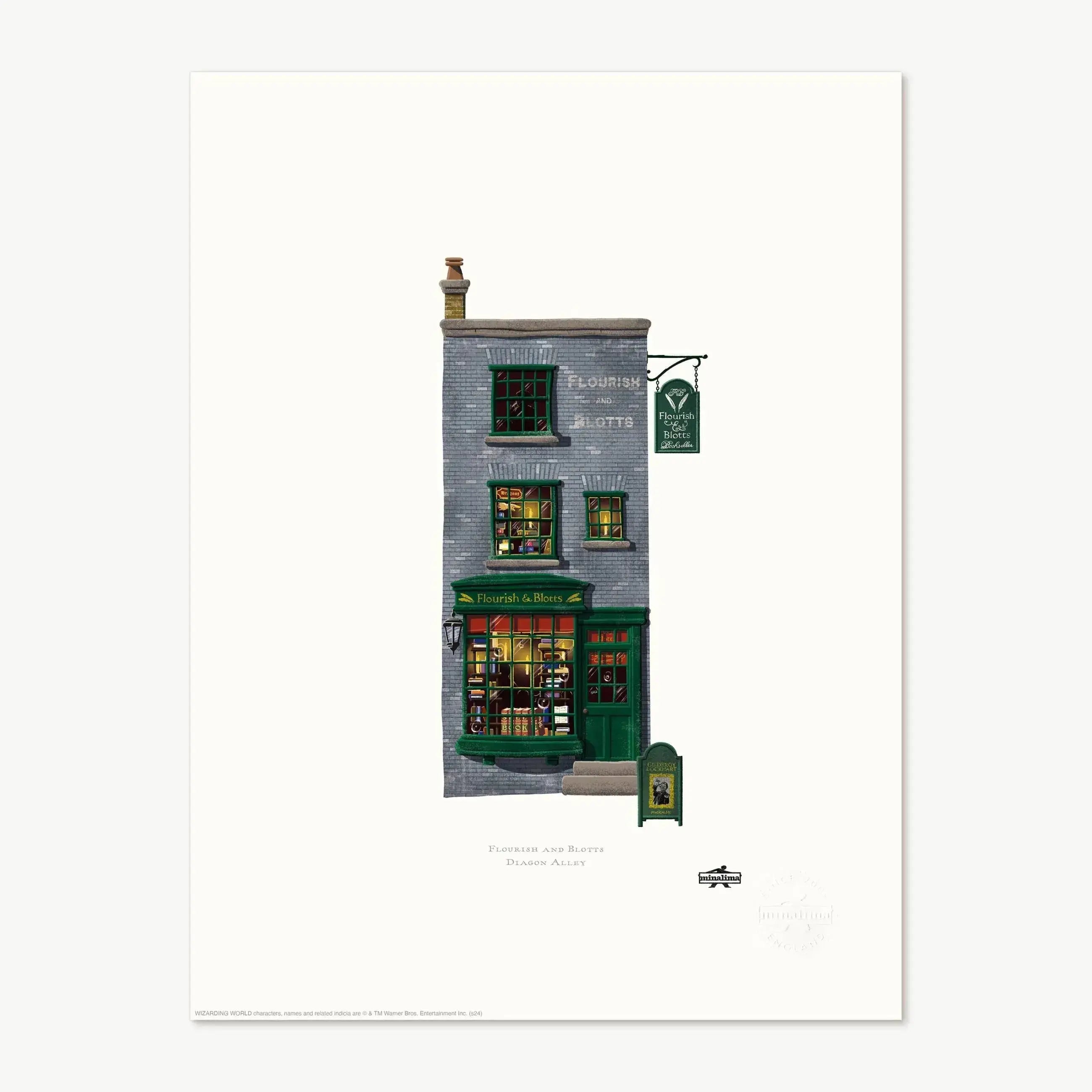Spellbinding Shops: Diagon Alley Flourish and Blotts - Olleke Wizarding Shop Amsterdam