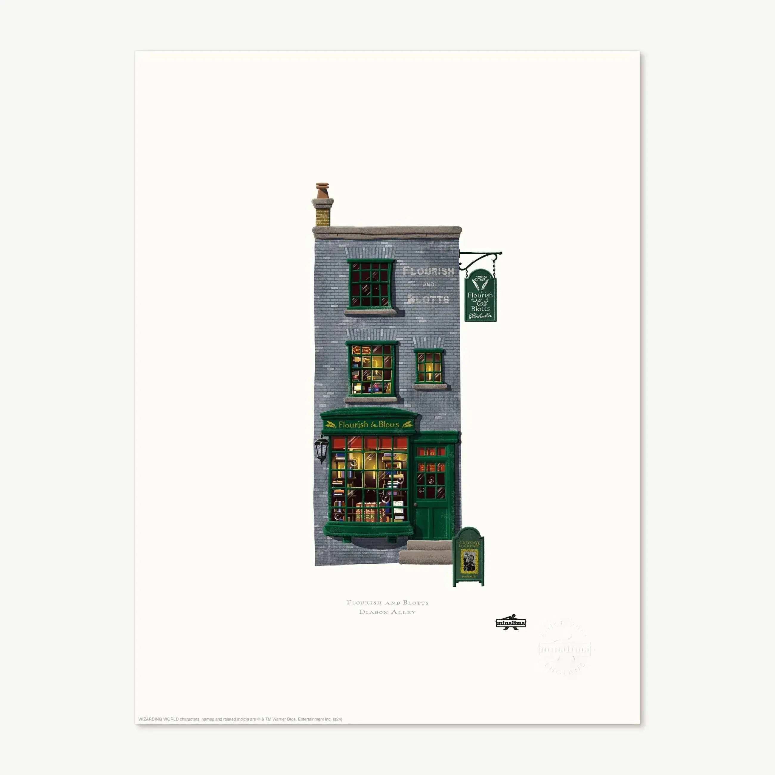 Spellbinding Shops: Diagon Alley Flourish and Blotts - Olleke Wizarding Shop Amsterdam