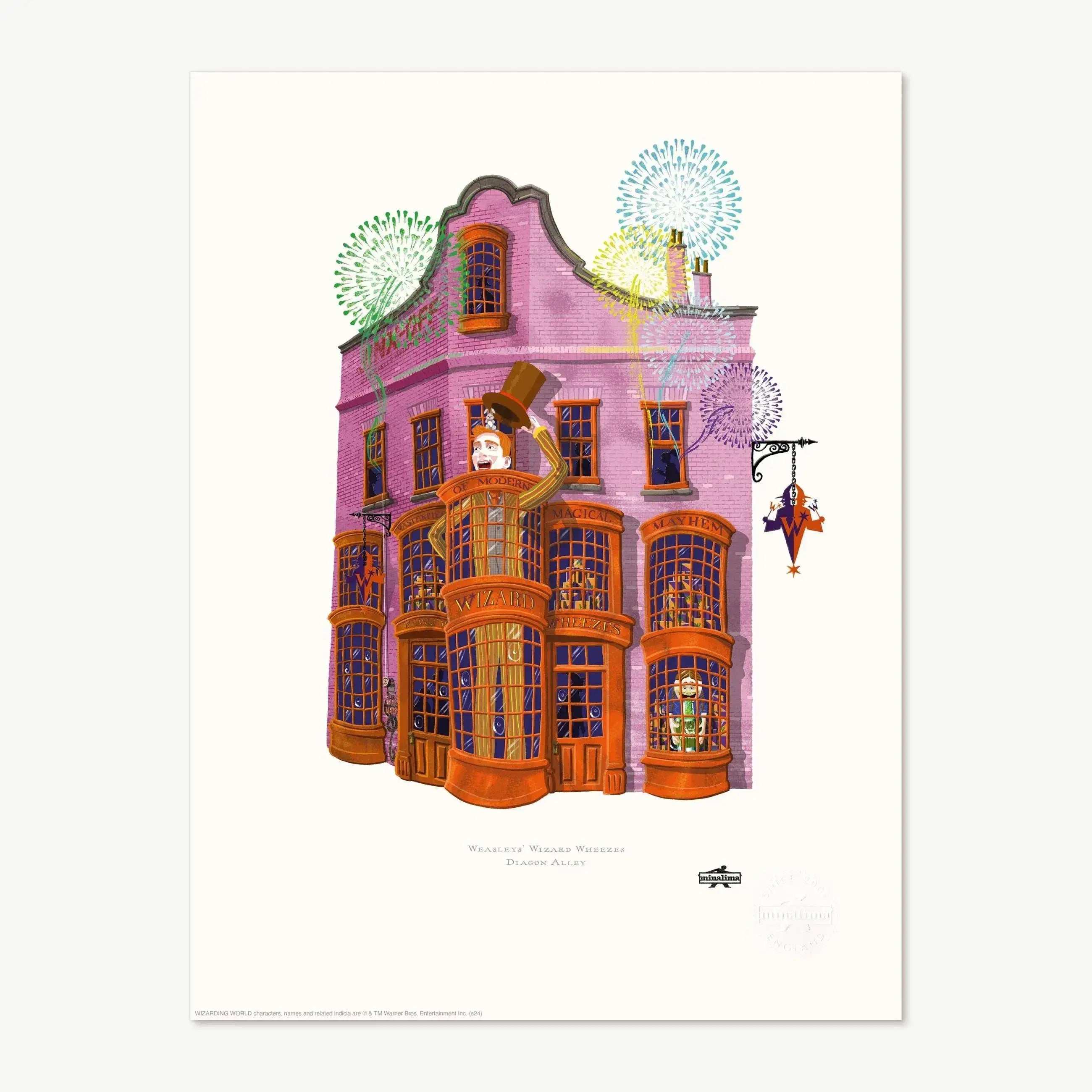 Spellbinding Shops: Diagon Alley Weasleys' Wizard Wheezes - Olleke Wizarding Shop Amsterdam