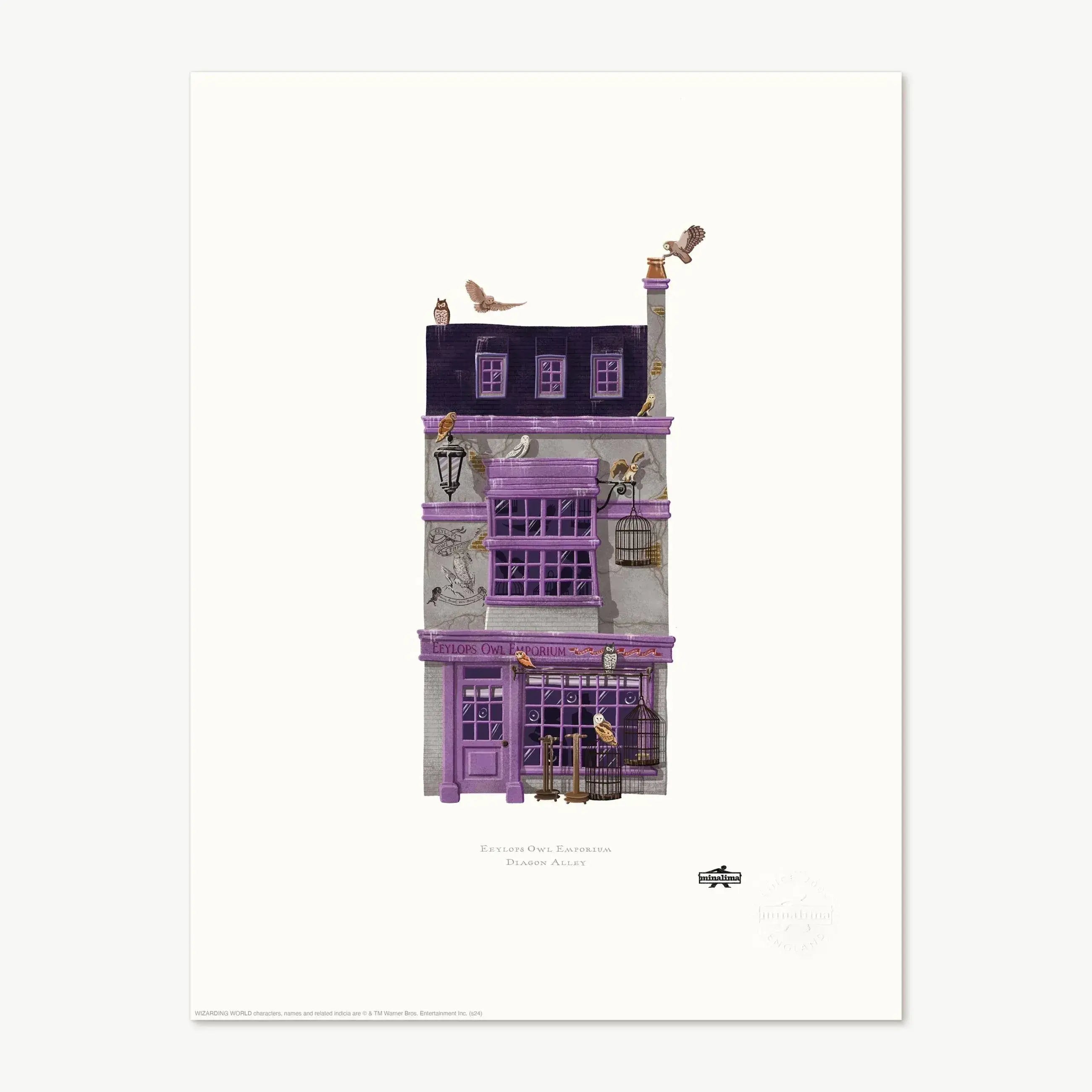Spellbinding Shops: Diagon Alley Eeylops Owl Emporium - Olleke Wizarding Shop Amsterdam