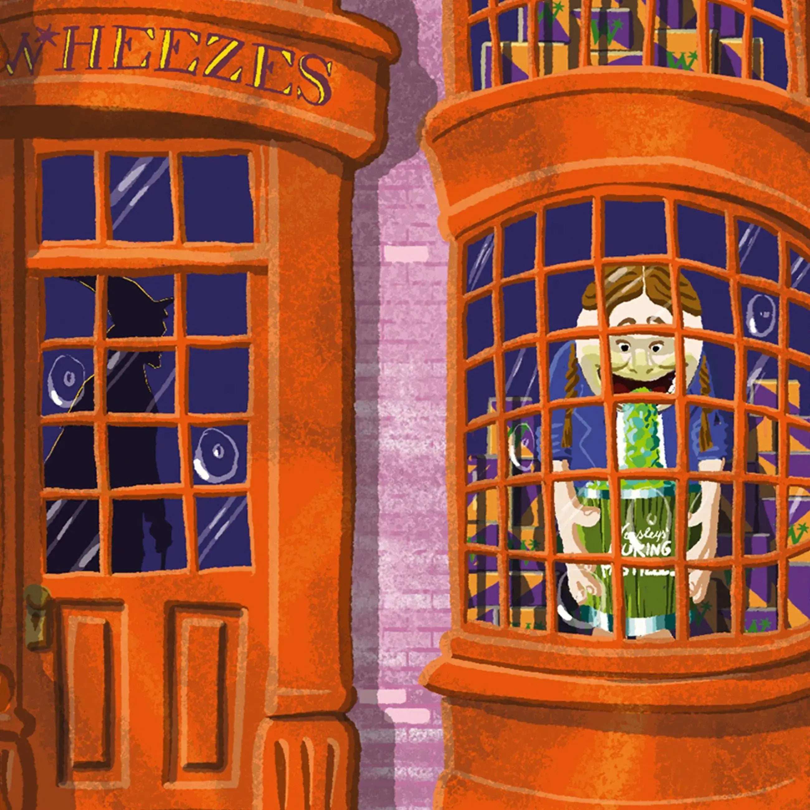 Spellbinding Shops: Diagon Alley Weasleys' Wizard Wheezes - Olleke Wizarding Shop Amsterdam